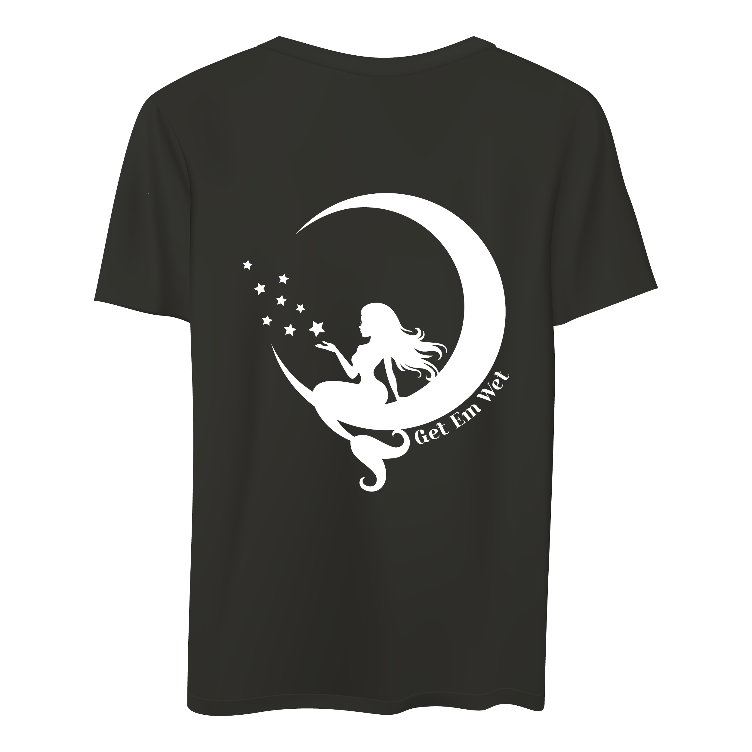 Moon Mermaid Short Sleeve Shirt