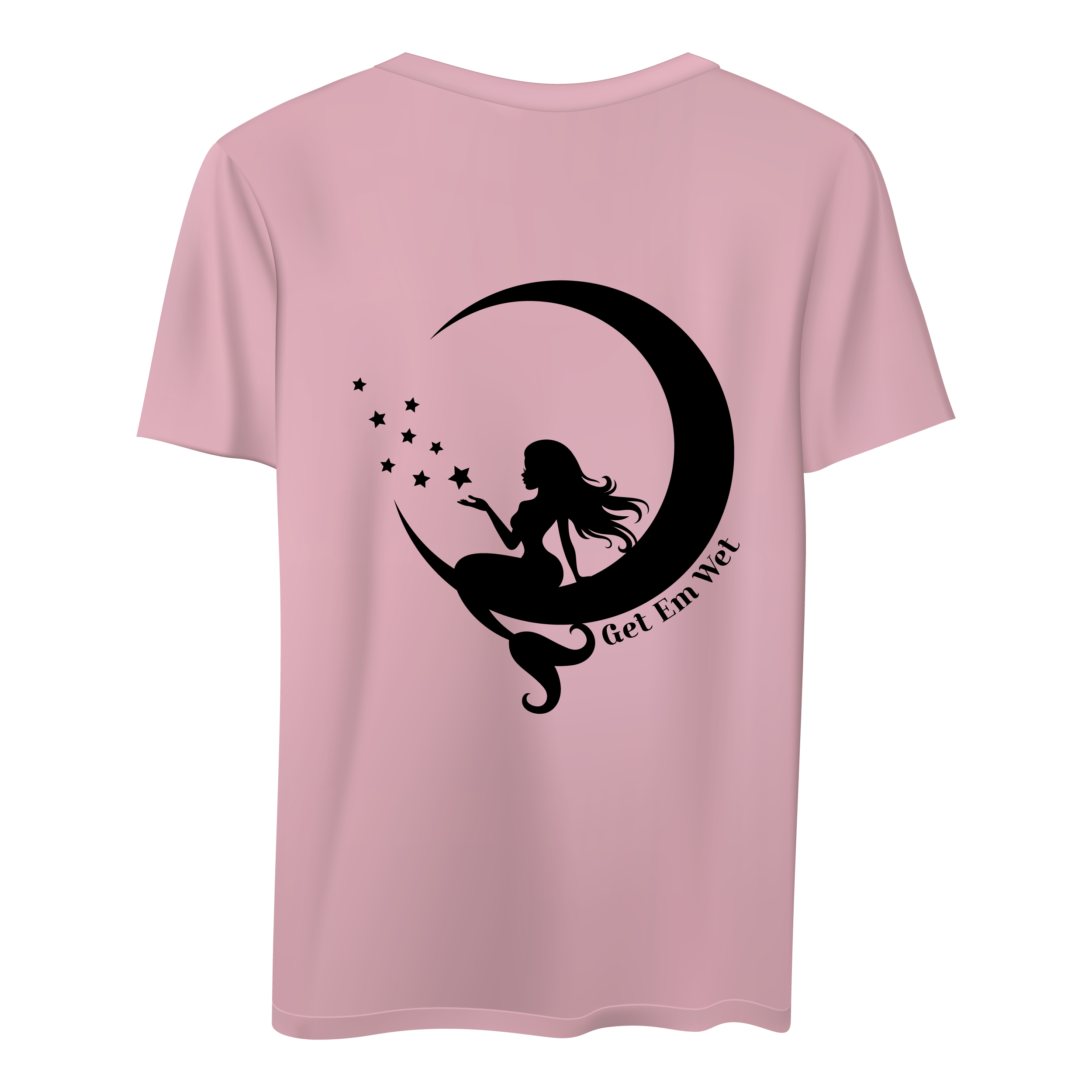Moon Mermaid Short Sleeve Shirt