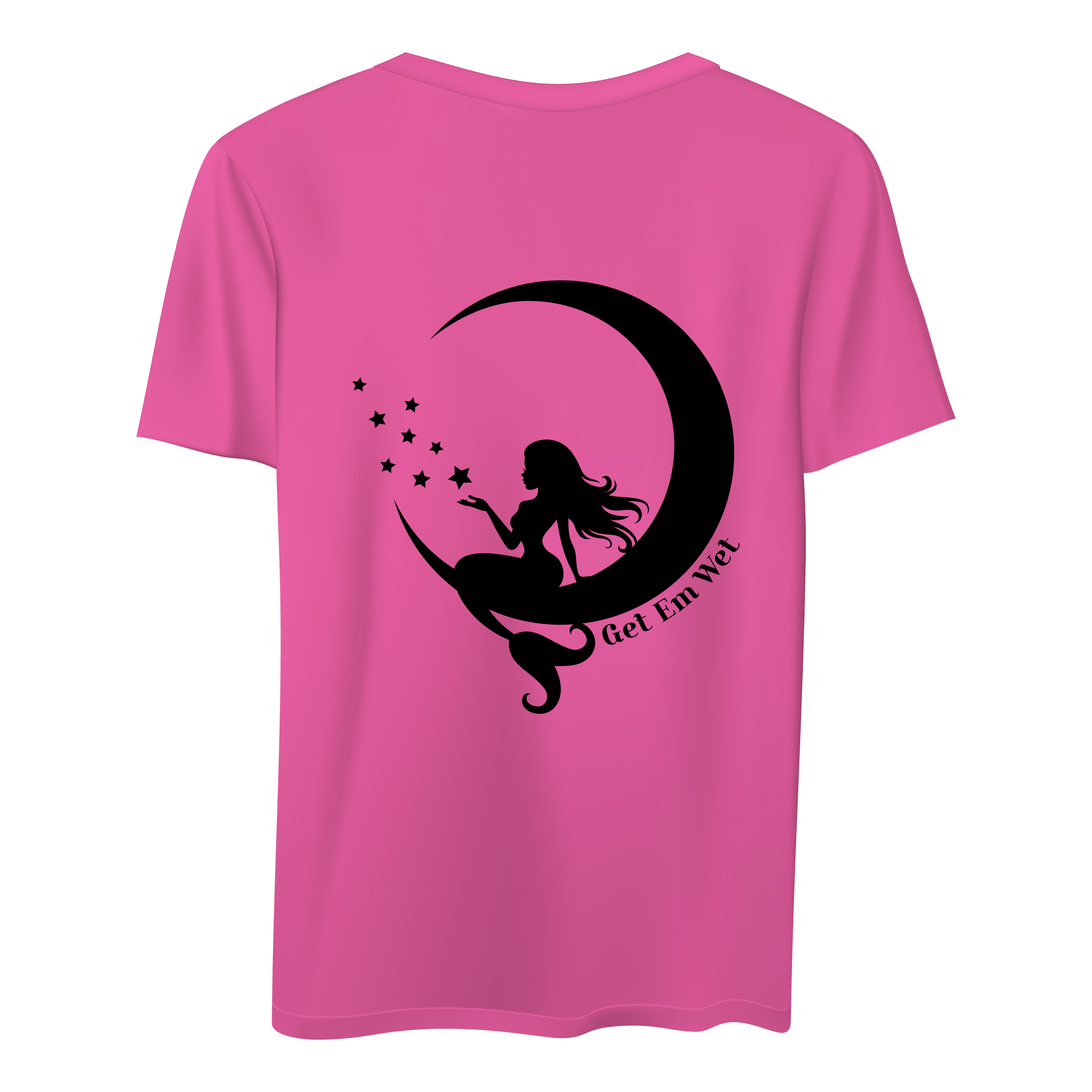 Moon Mermaid Short Sleeve Shirt