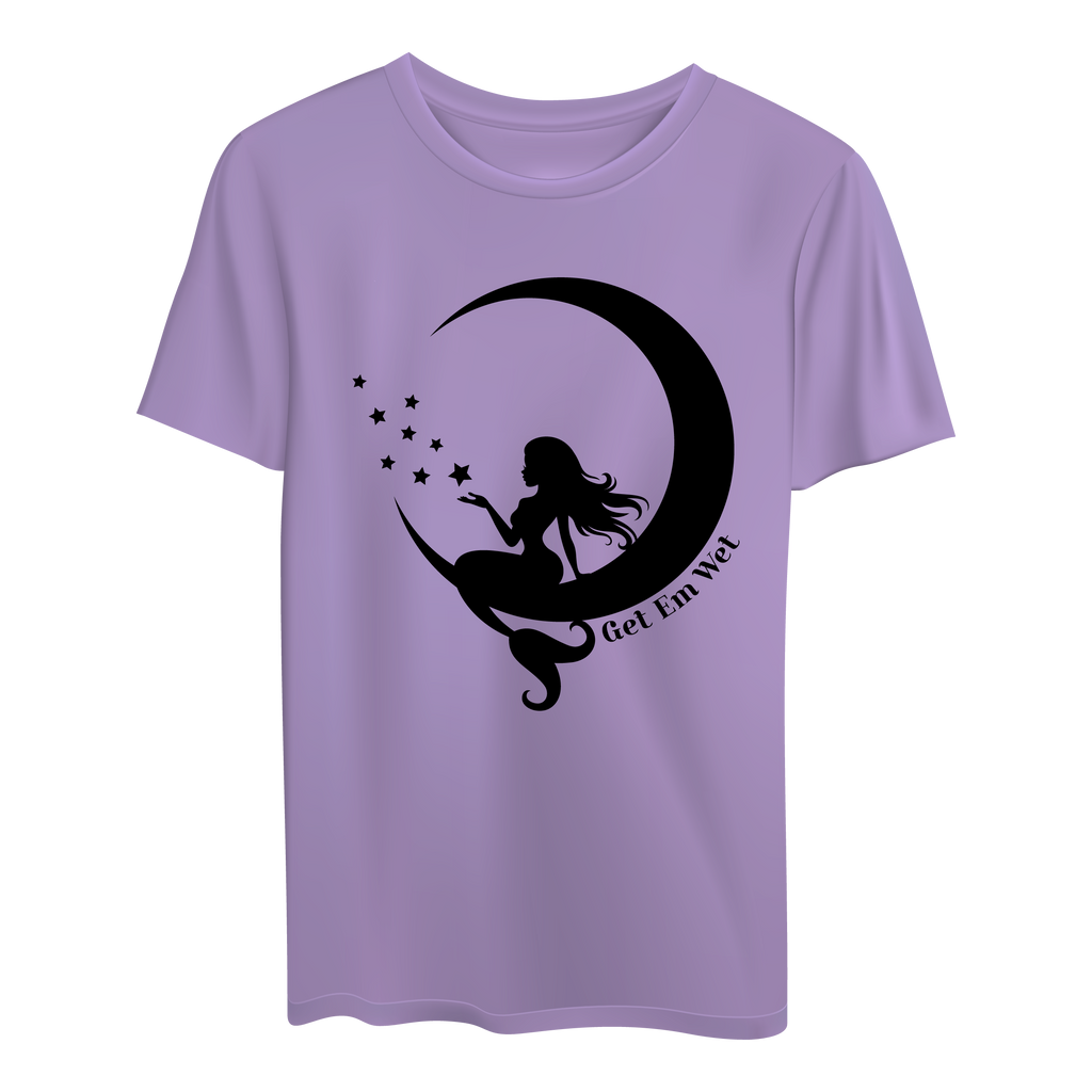 Get Em Wet Moon Mermaid Women's T-Shirt