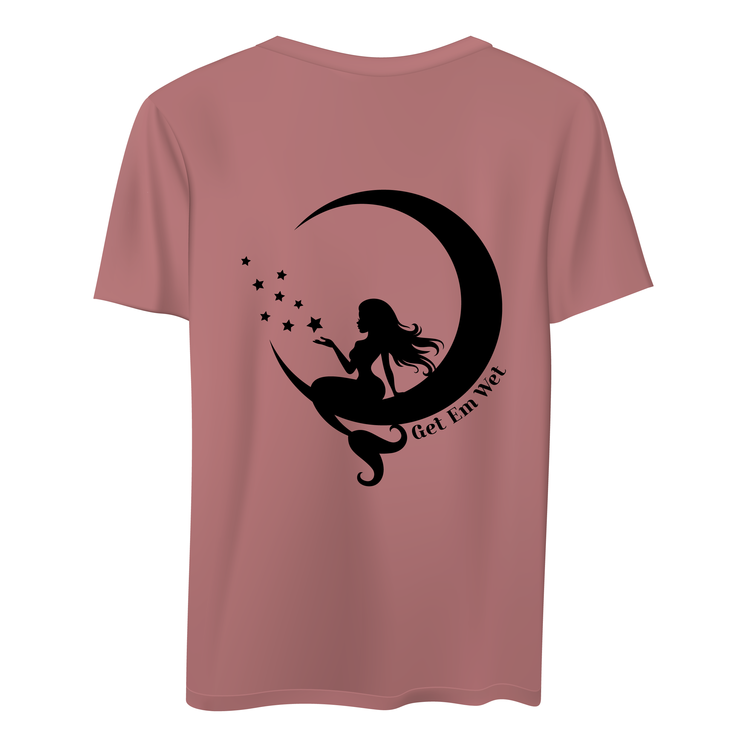 Moon Mermaid Short Sleeve Shirt