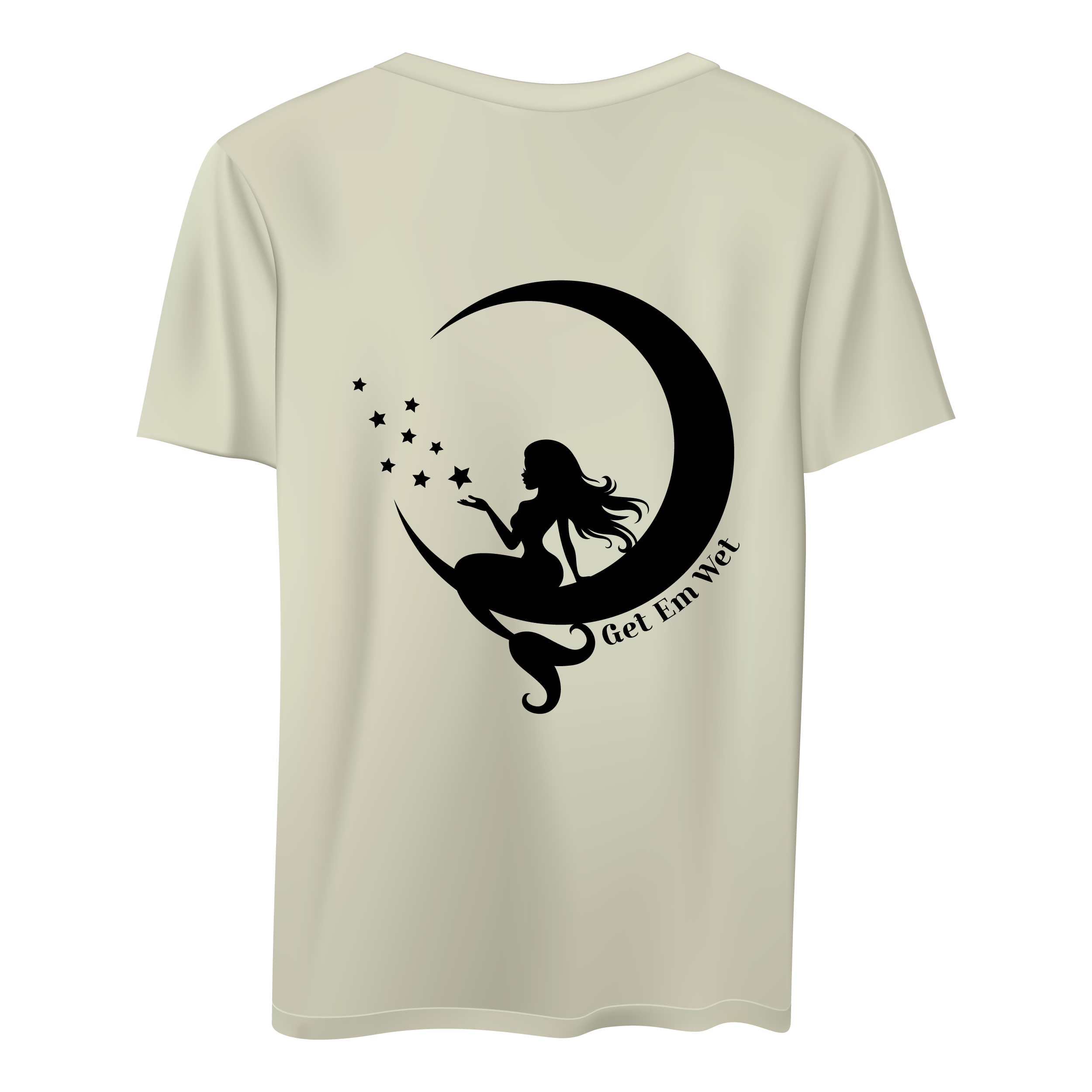 Moon Mermaid Short Sleeve Shirt