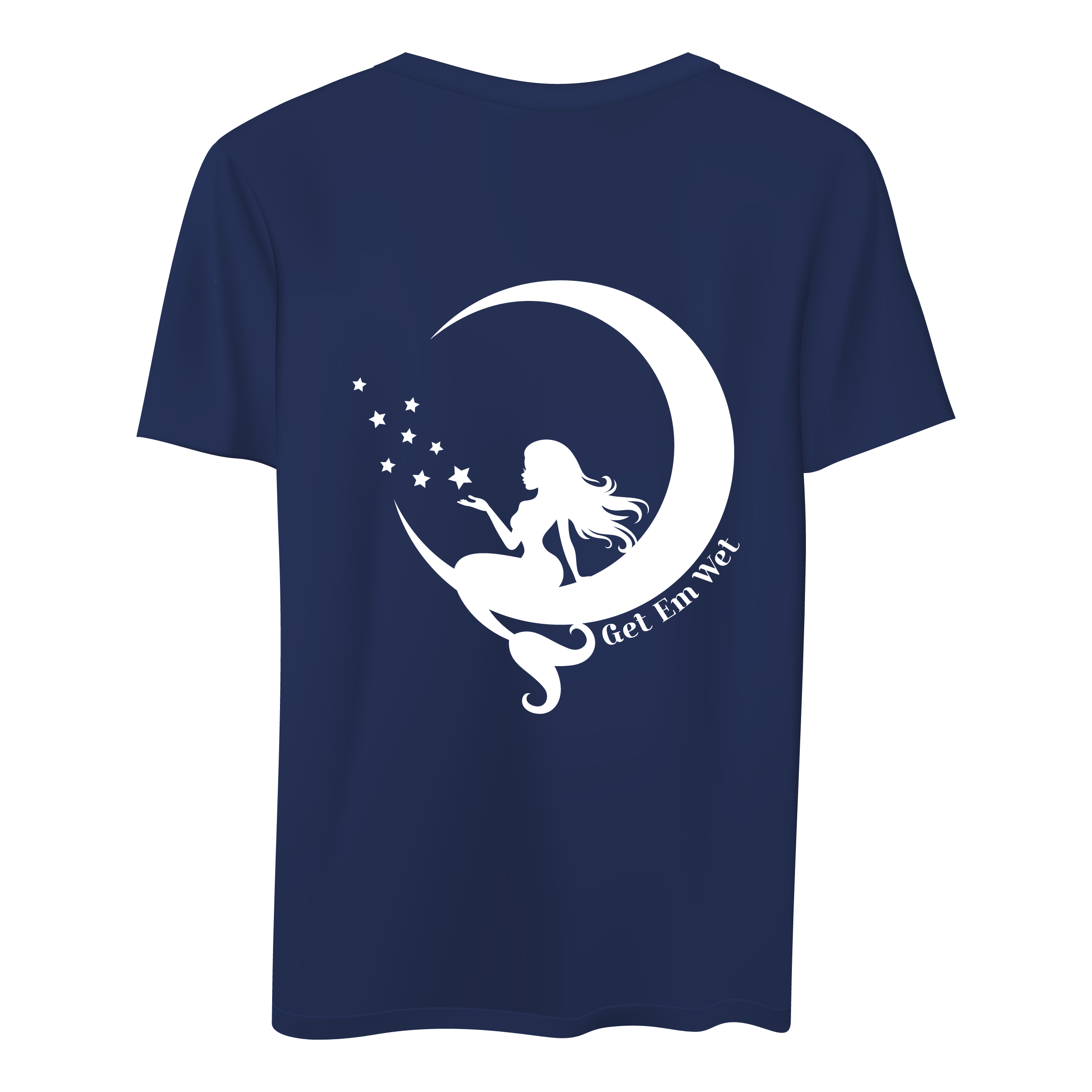 Moon Mermaid Short Sleeve Shirt