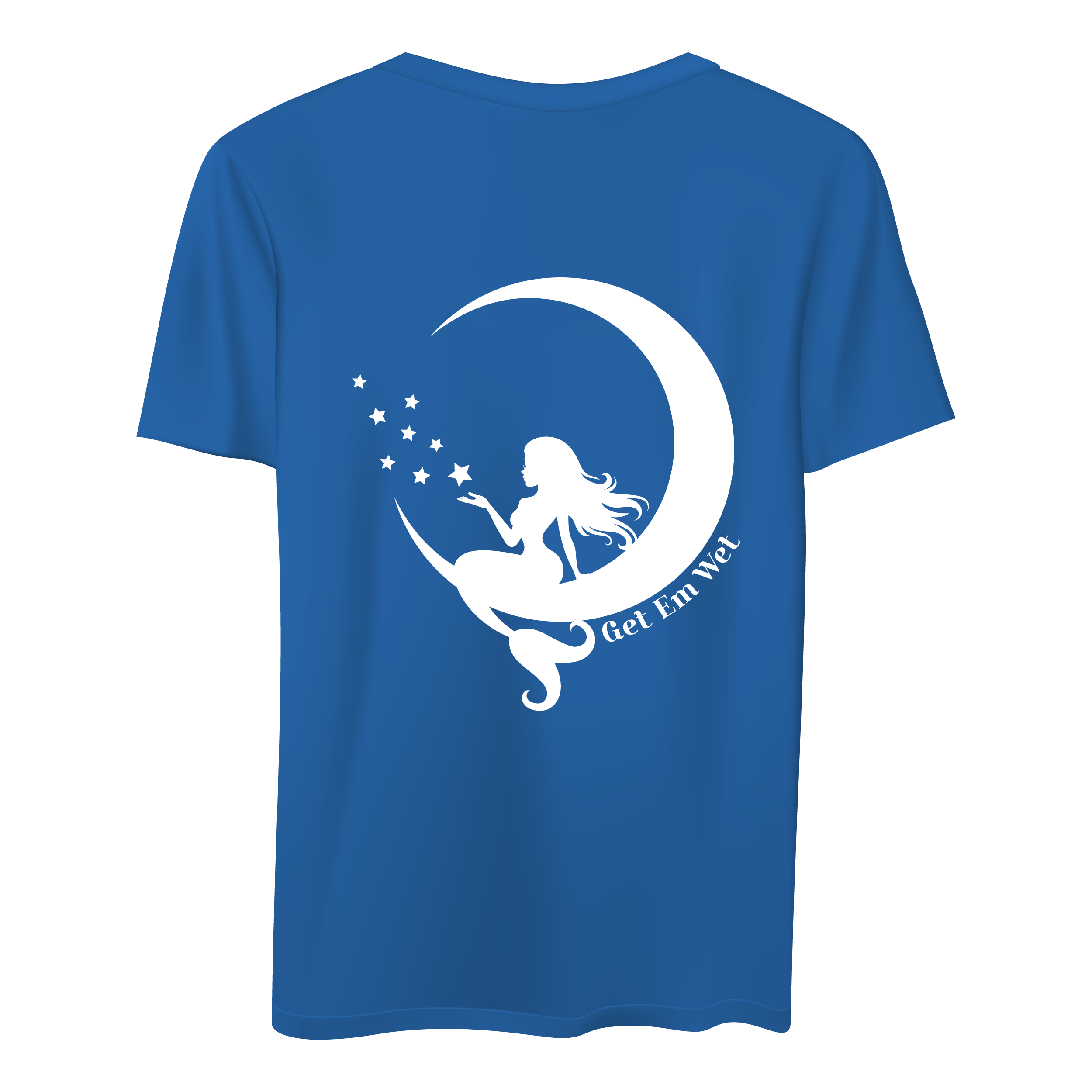 Moon Mermaid Short Sleeve Shirt