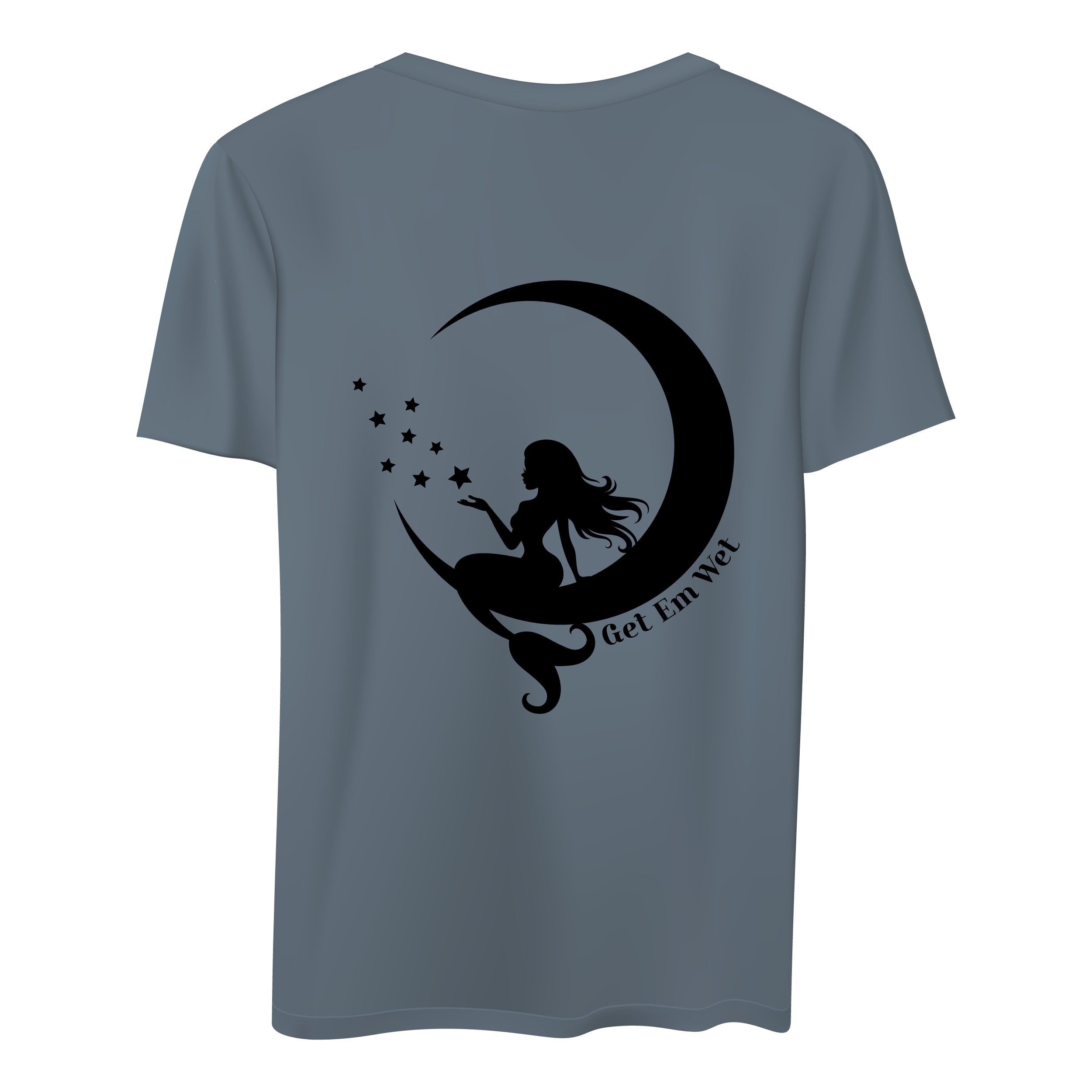 Moon Mermaid Short Sleeve Shirt