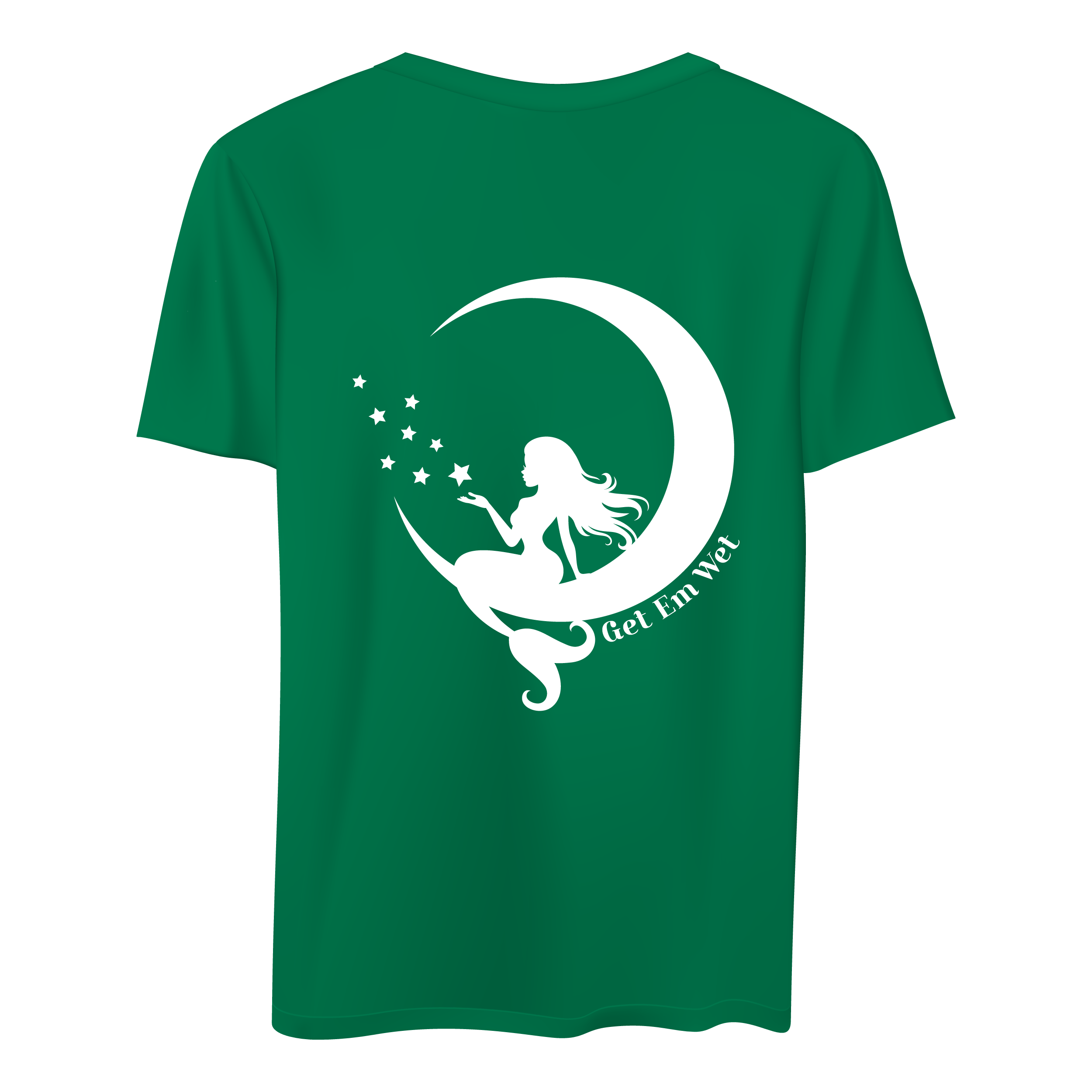 Moon Mermaid Short Sleeve Shirt