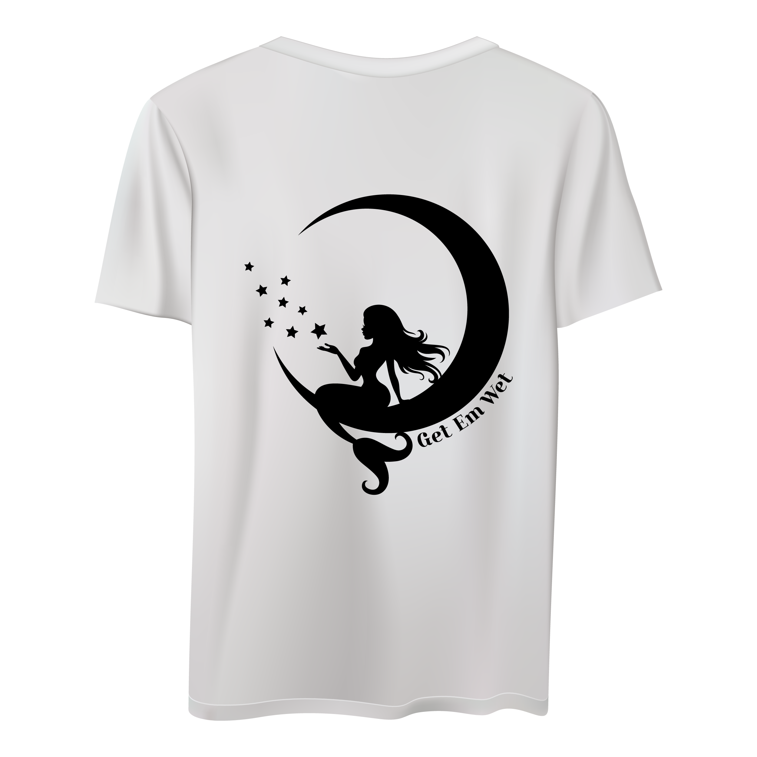 Moon Mermaid Short Sleeve Shirt