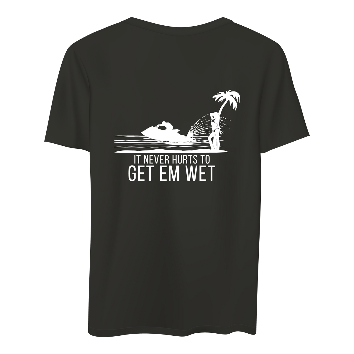 Get Em Wet Mermaid Logo Men's T-Shirt