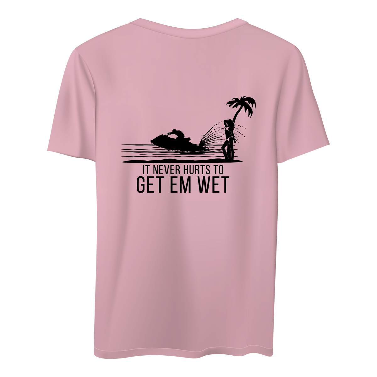Get Em Wet Mermaid Logo Men's T-Shirt