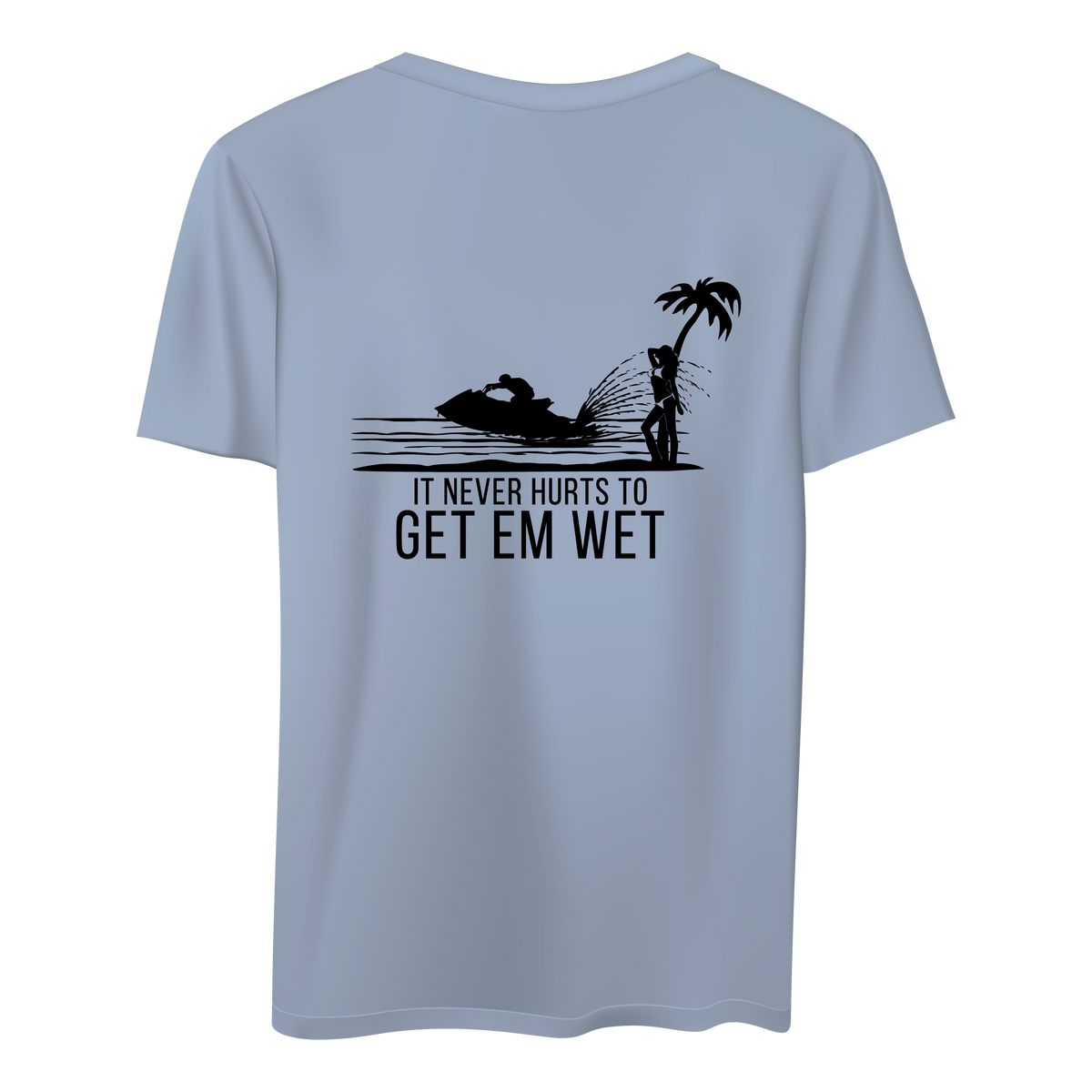 Get Em Wet Mermaid Logo Men's T-Shirt