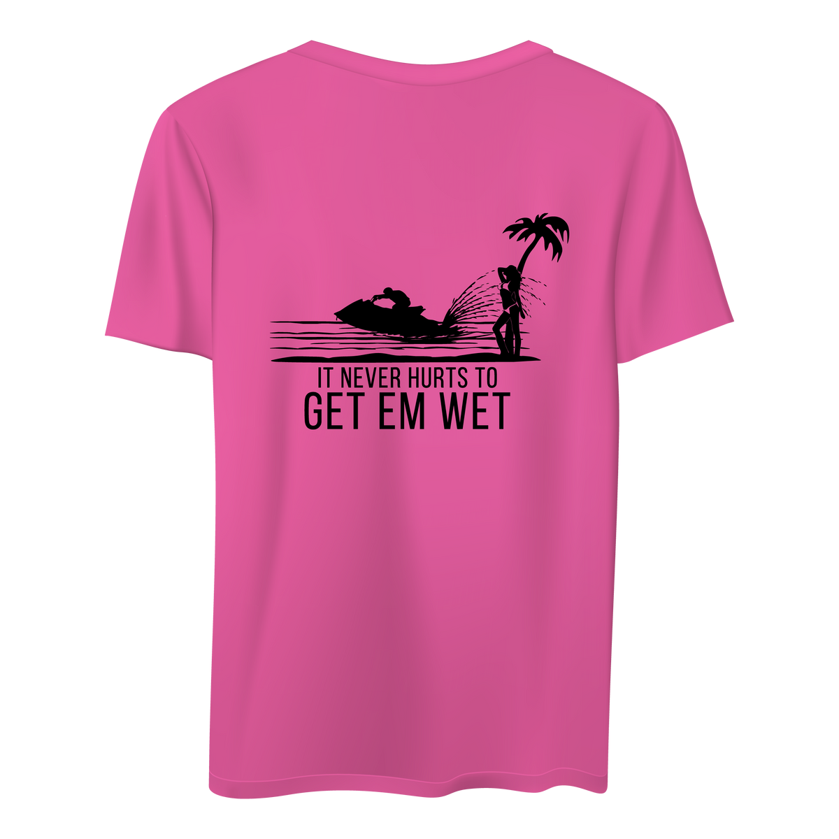 Get Em Wet Mermaid Logo Men's T-Shirt