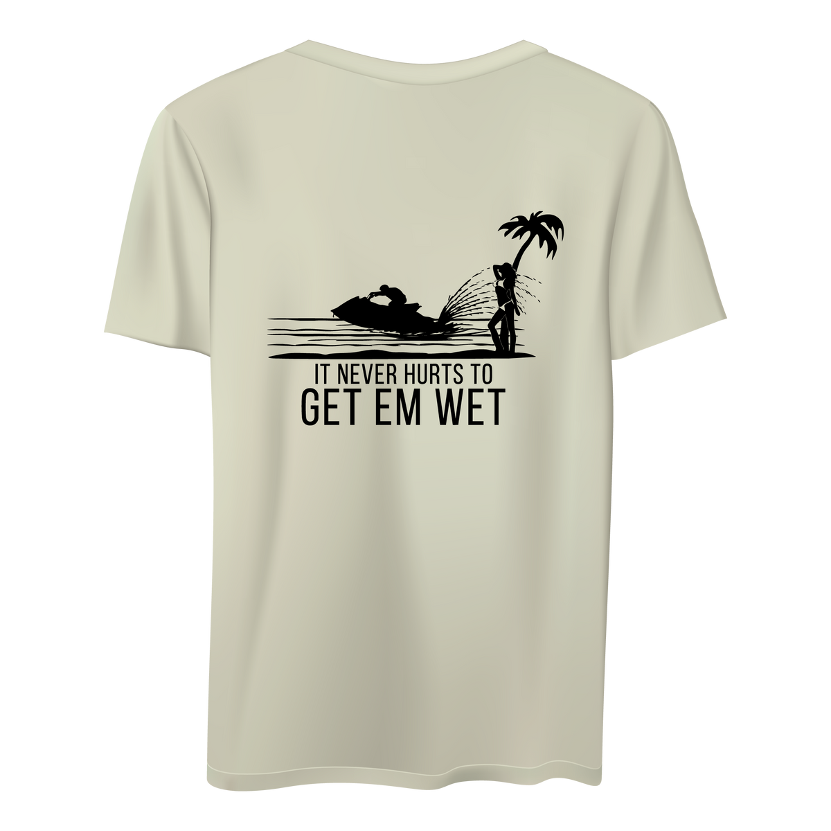 Get Em Wet Mermaid Logo Men's T-Shirt