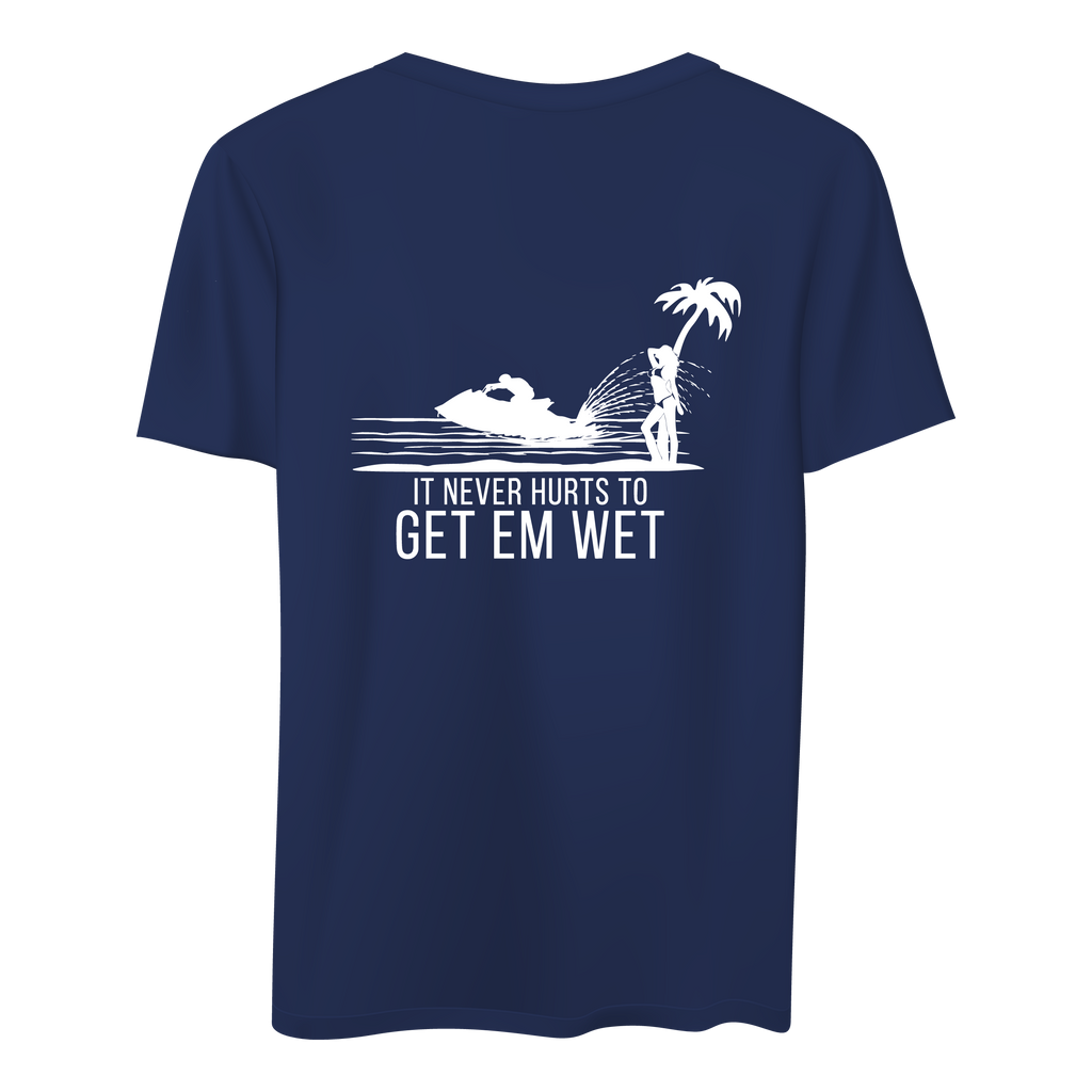 Get Em Wet Mermaid Logo Men's T-Shirt