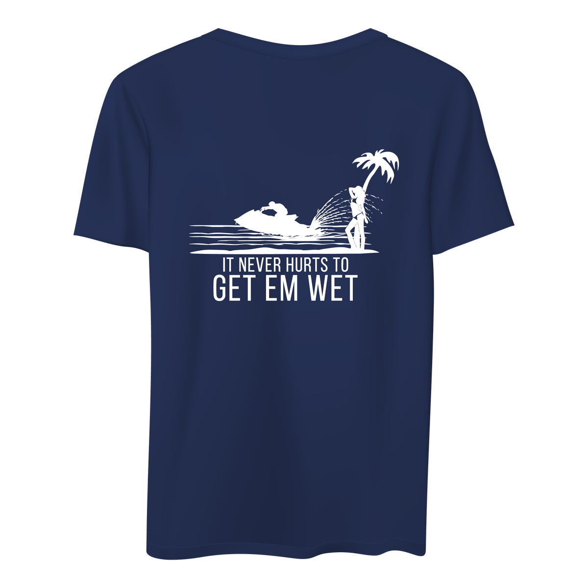 Get Em Wet Mermaid Logo Men's T-Shirt