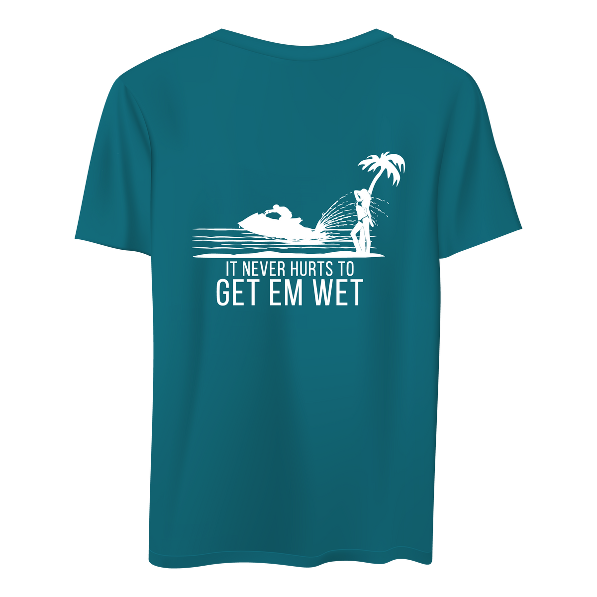 Get Em Wet Mermaid Logo Men's T-Shirt