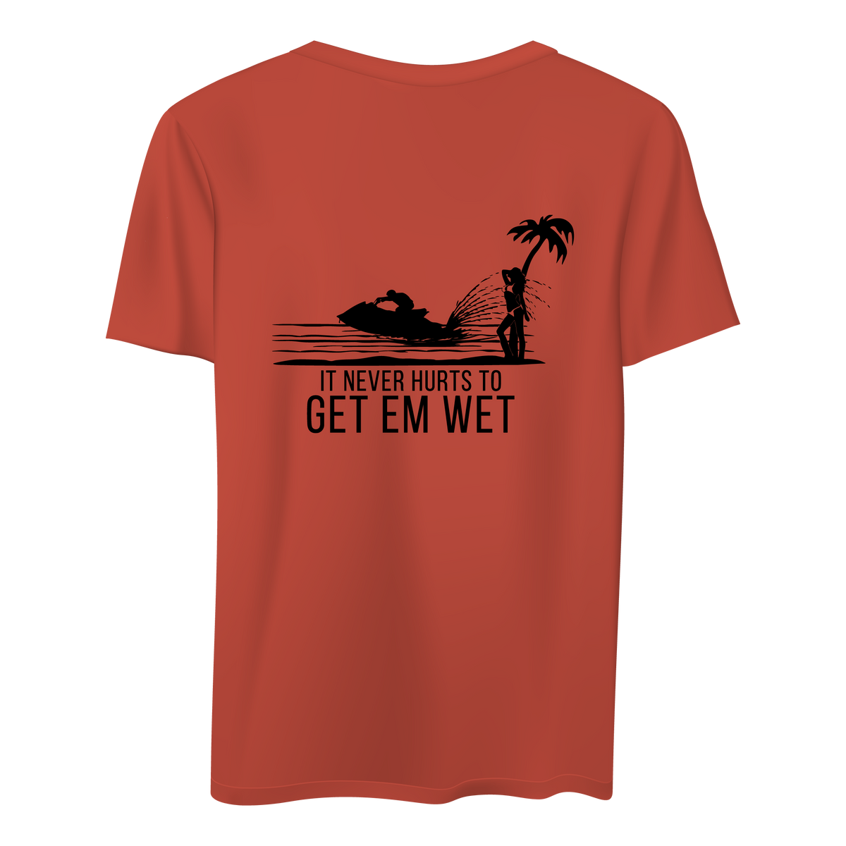 Get Em Wet Mermaid Logo Men's T-Shirt