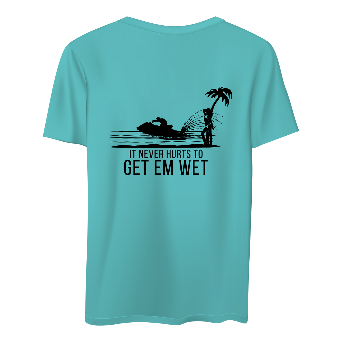 Get Em Wet Mermaid Logo Men's T-Shirt