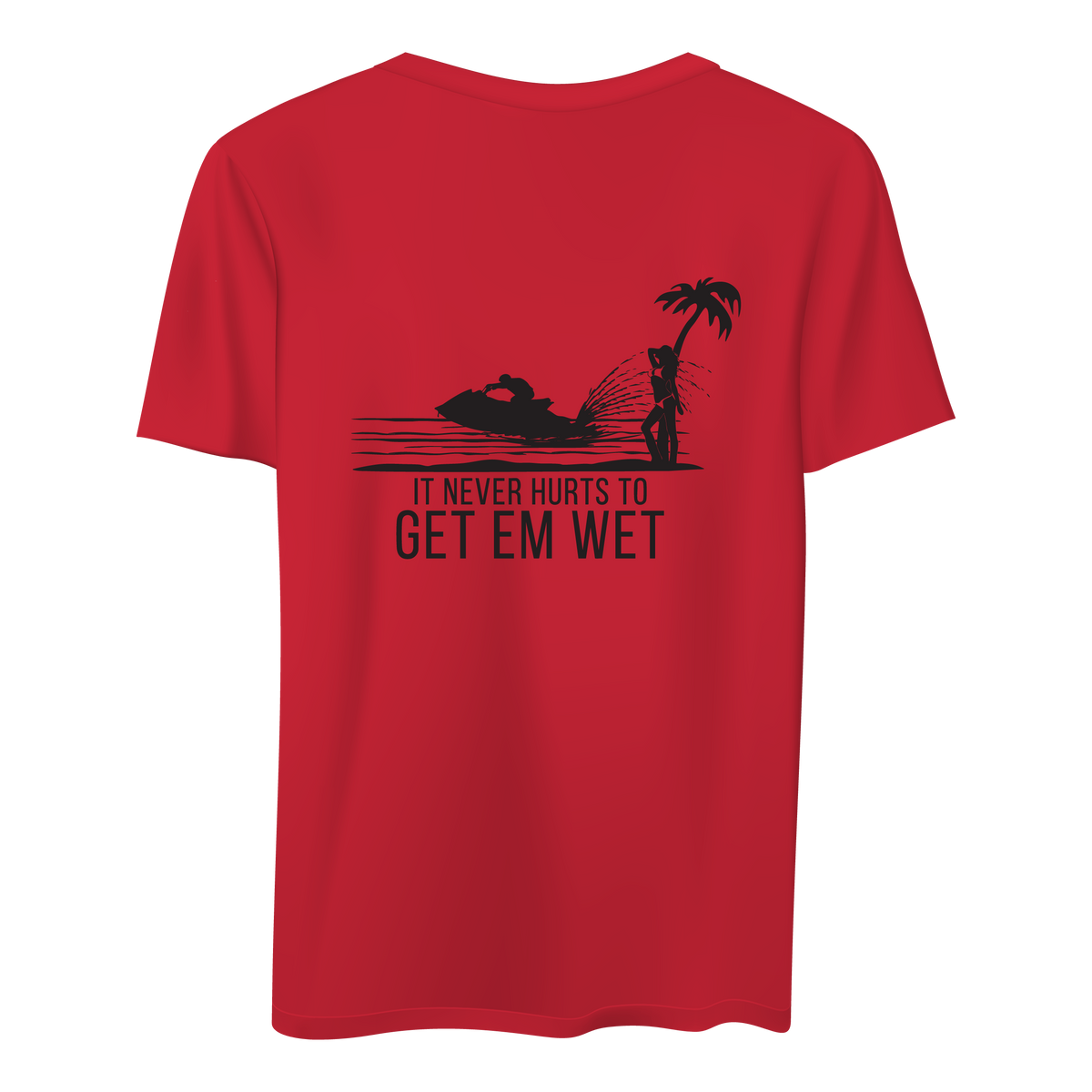 Get Em Wet Mermaid Logo Men's T-Shirt
