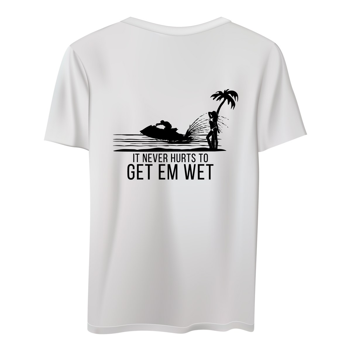 Get Em Wet Mermaid Logo Men's T-Shirt