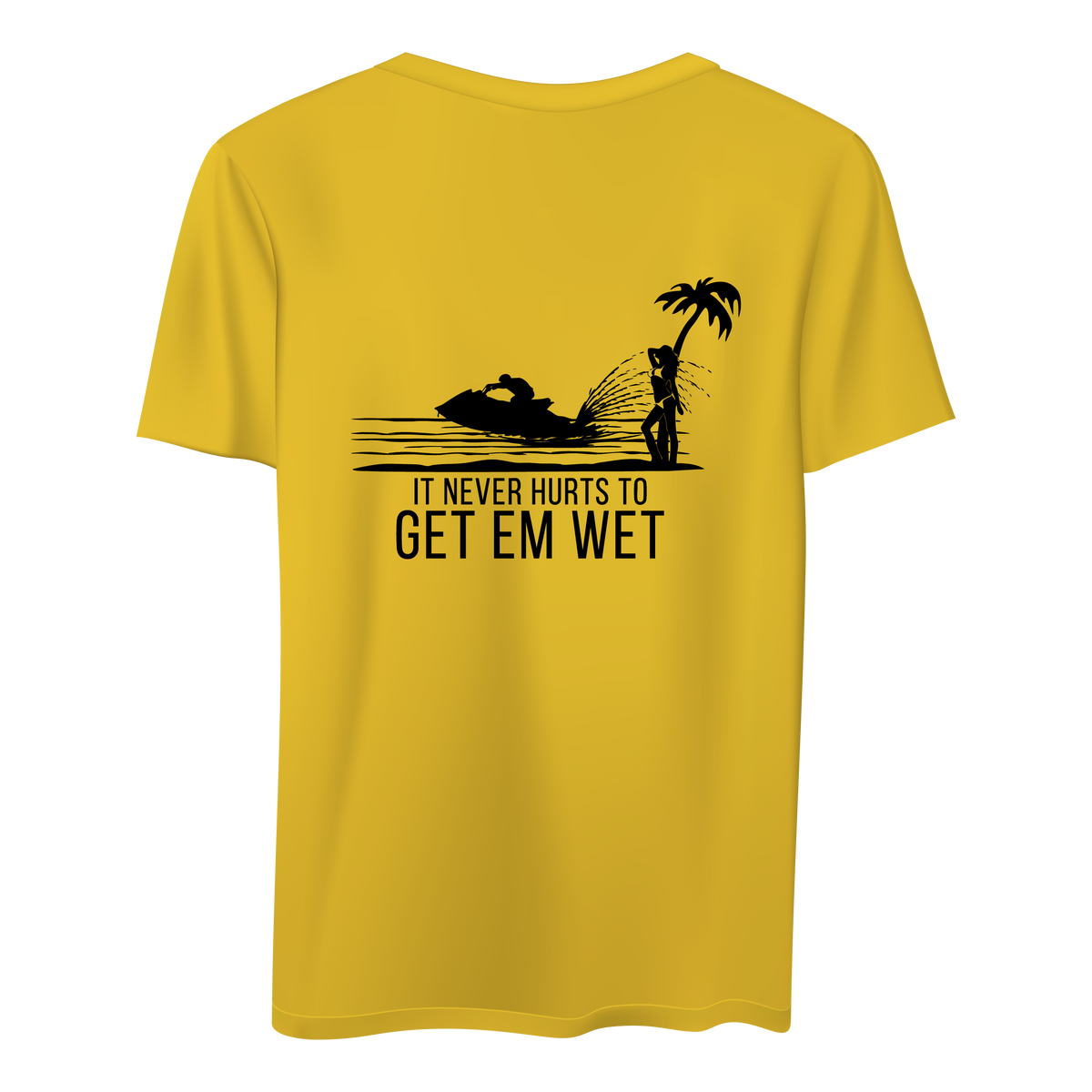Get Em Wet Mermaid Logo Men's T-Shirt