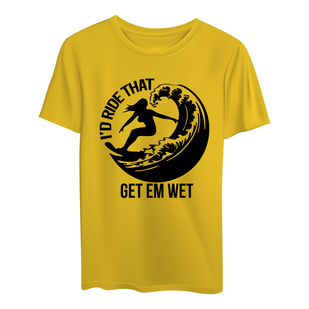 Get Em Wet "Some Holes Are Worth Wallerin' Out" T-Shirt