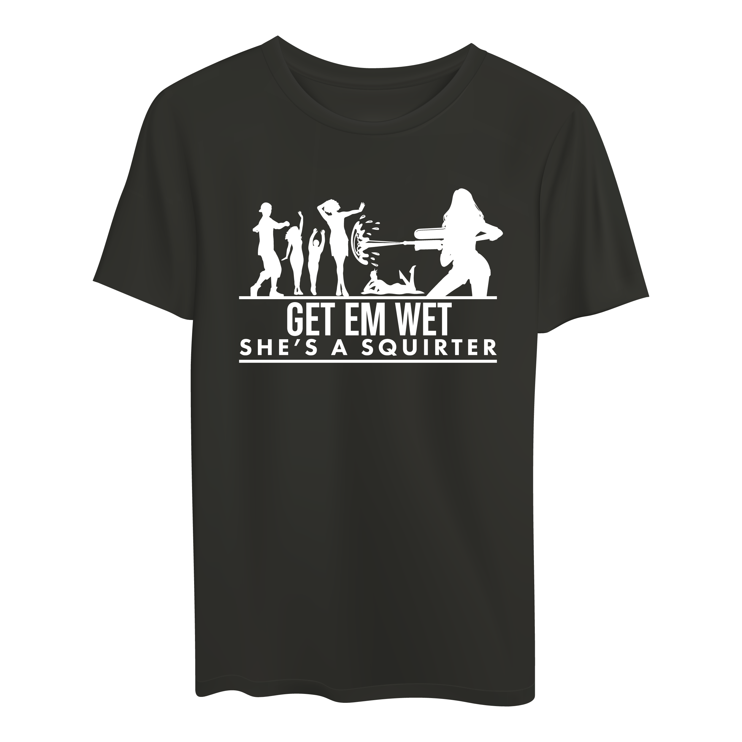 She's a Squirter Short Sleeve Shirt