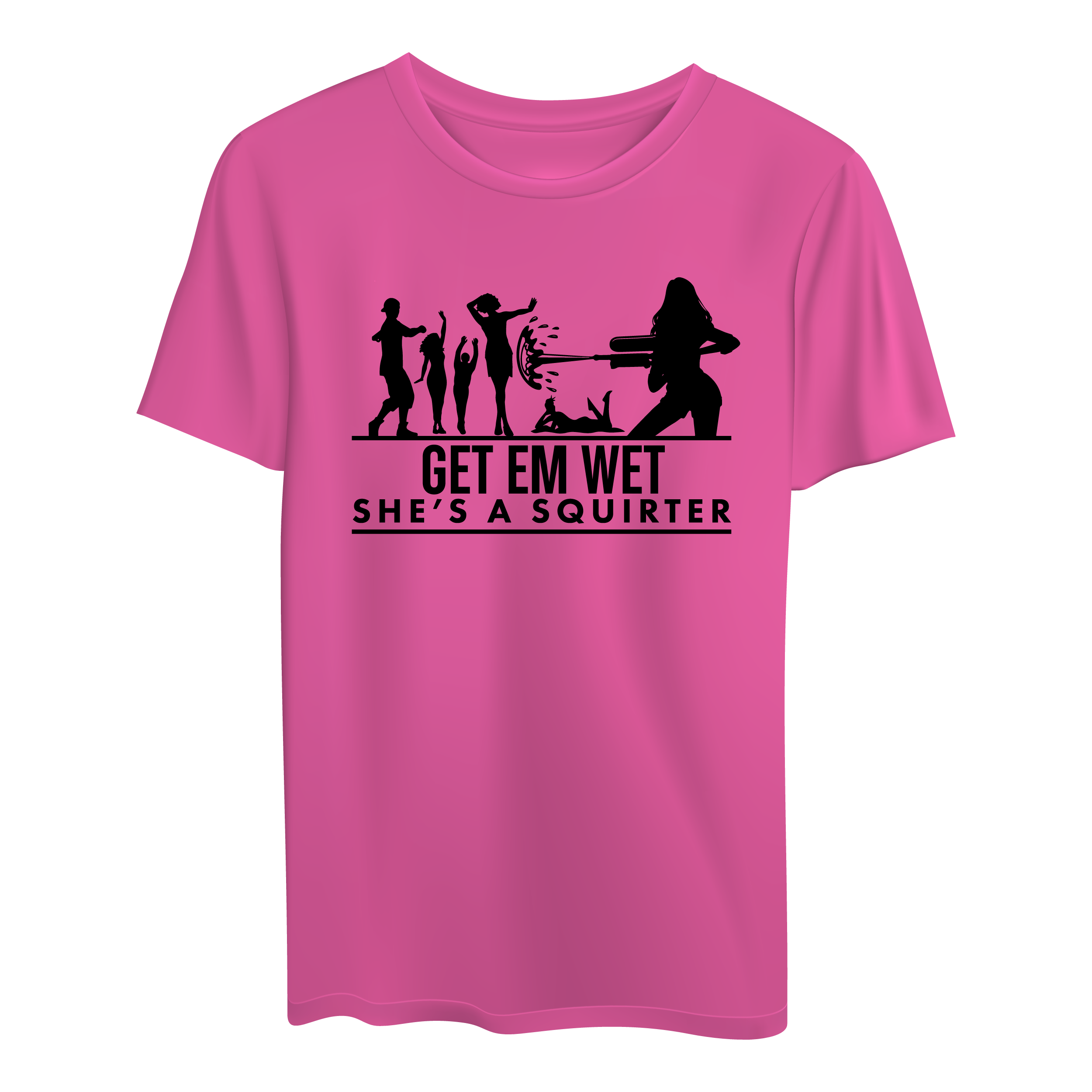 She's a Squirter Short Sleeve Shirt