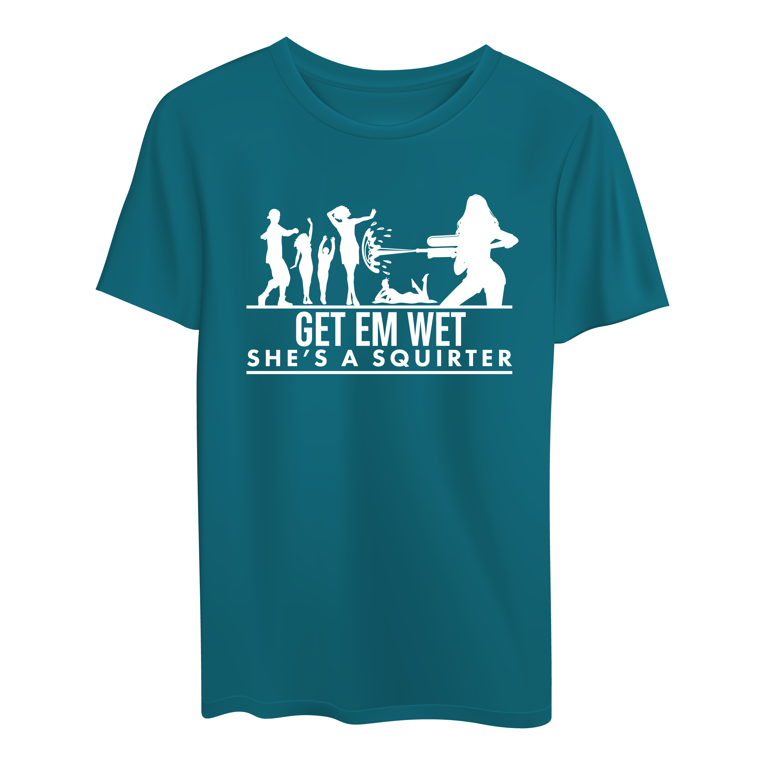 She's a Squirter Short Sleeve Shirt