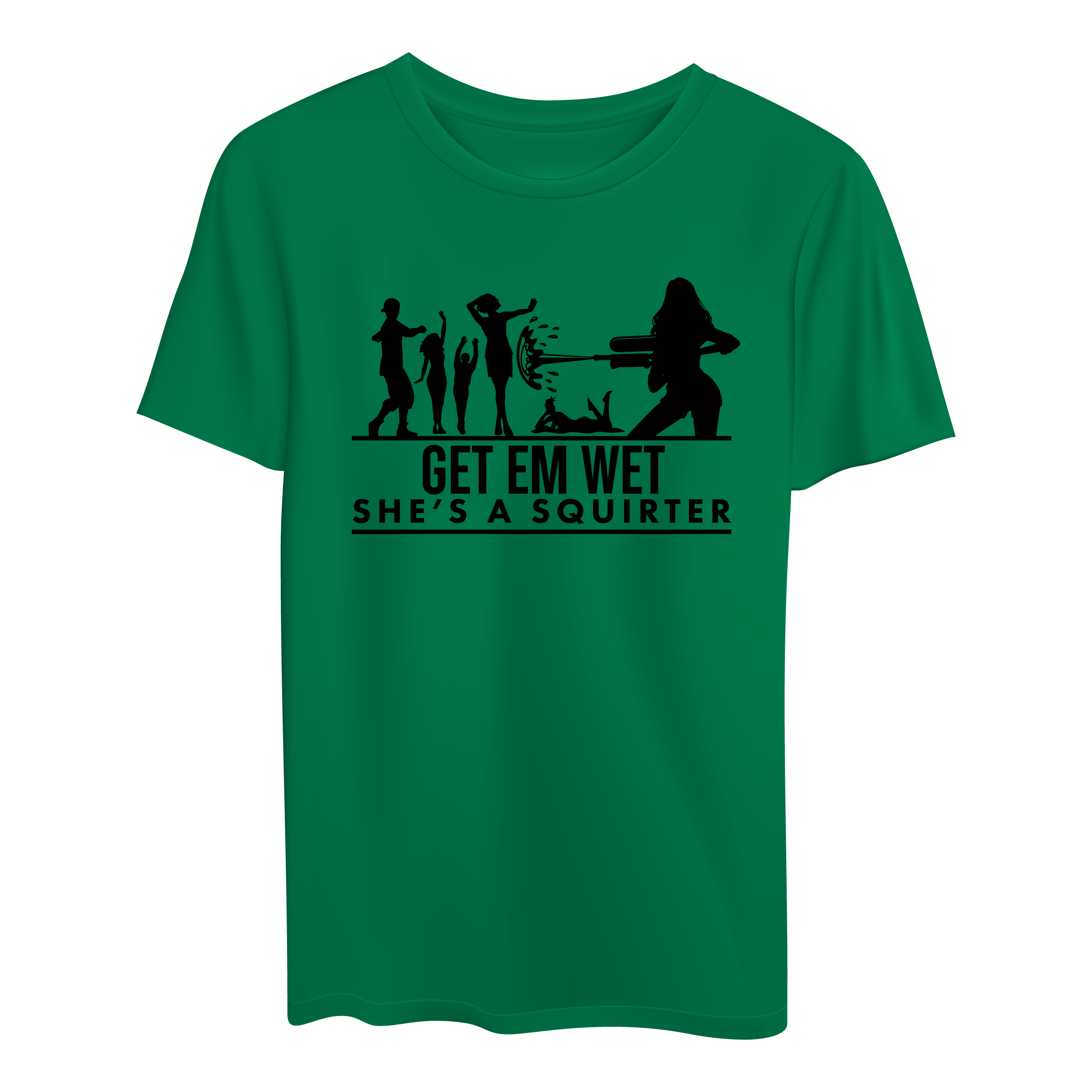 She's a Squirter Short Sleeve Shirt