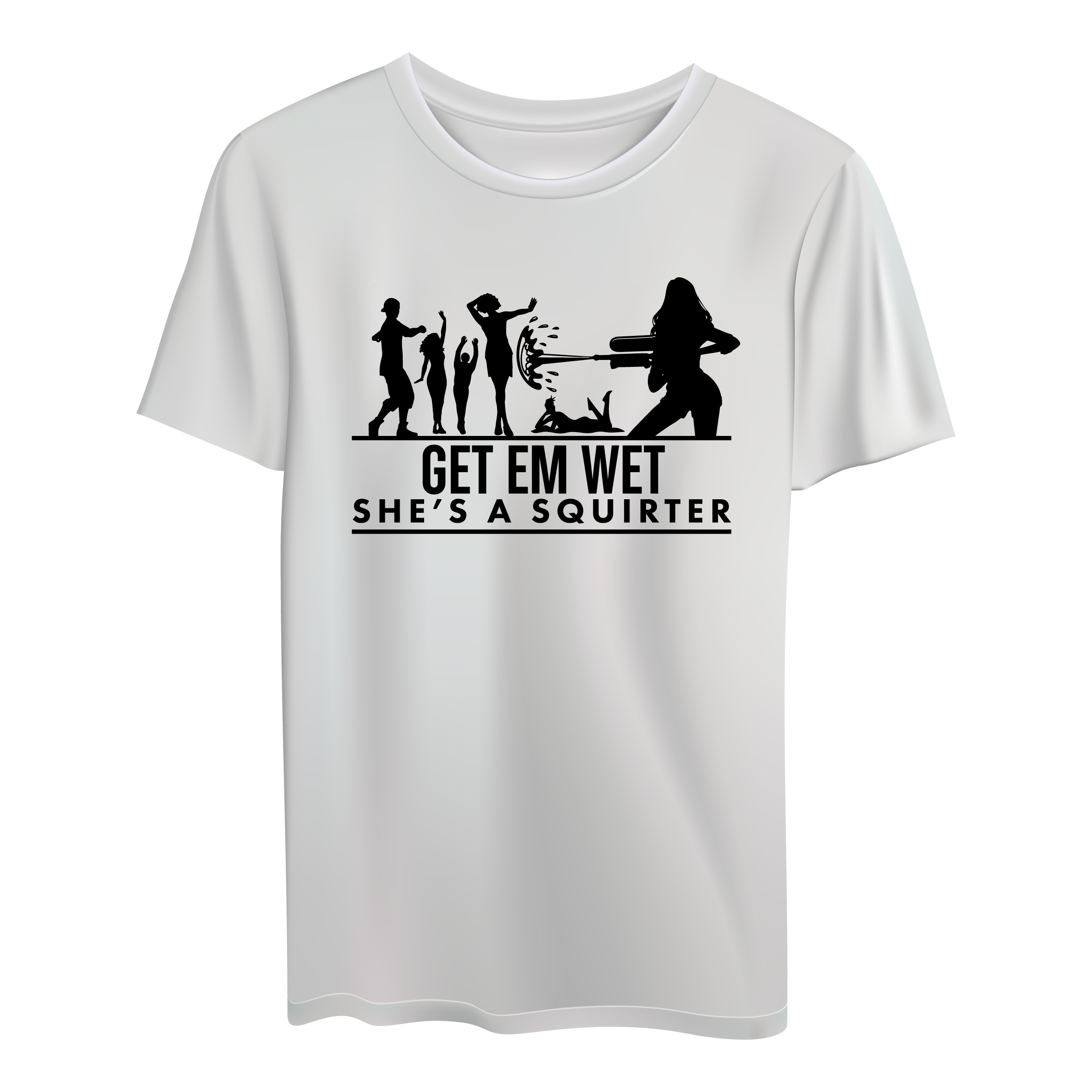 She's a Squirter Short Sleeve Shirt