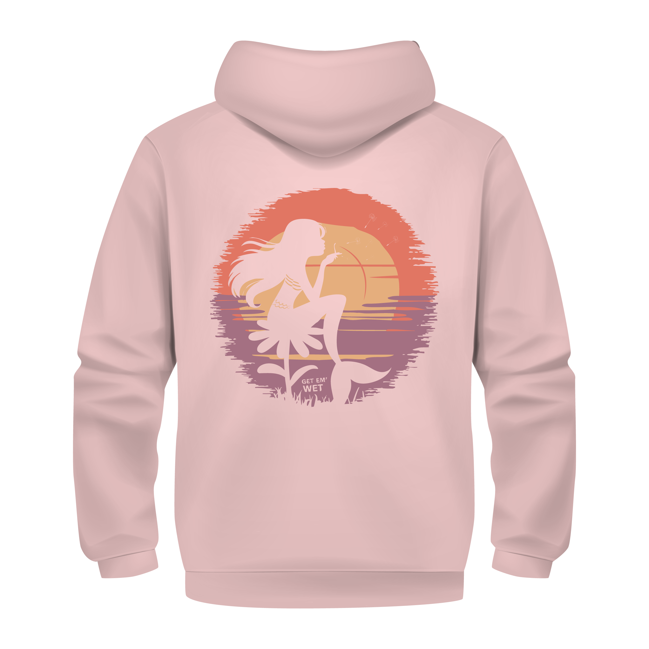 Sunset Mermaid Hoodie
