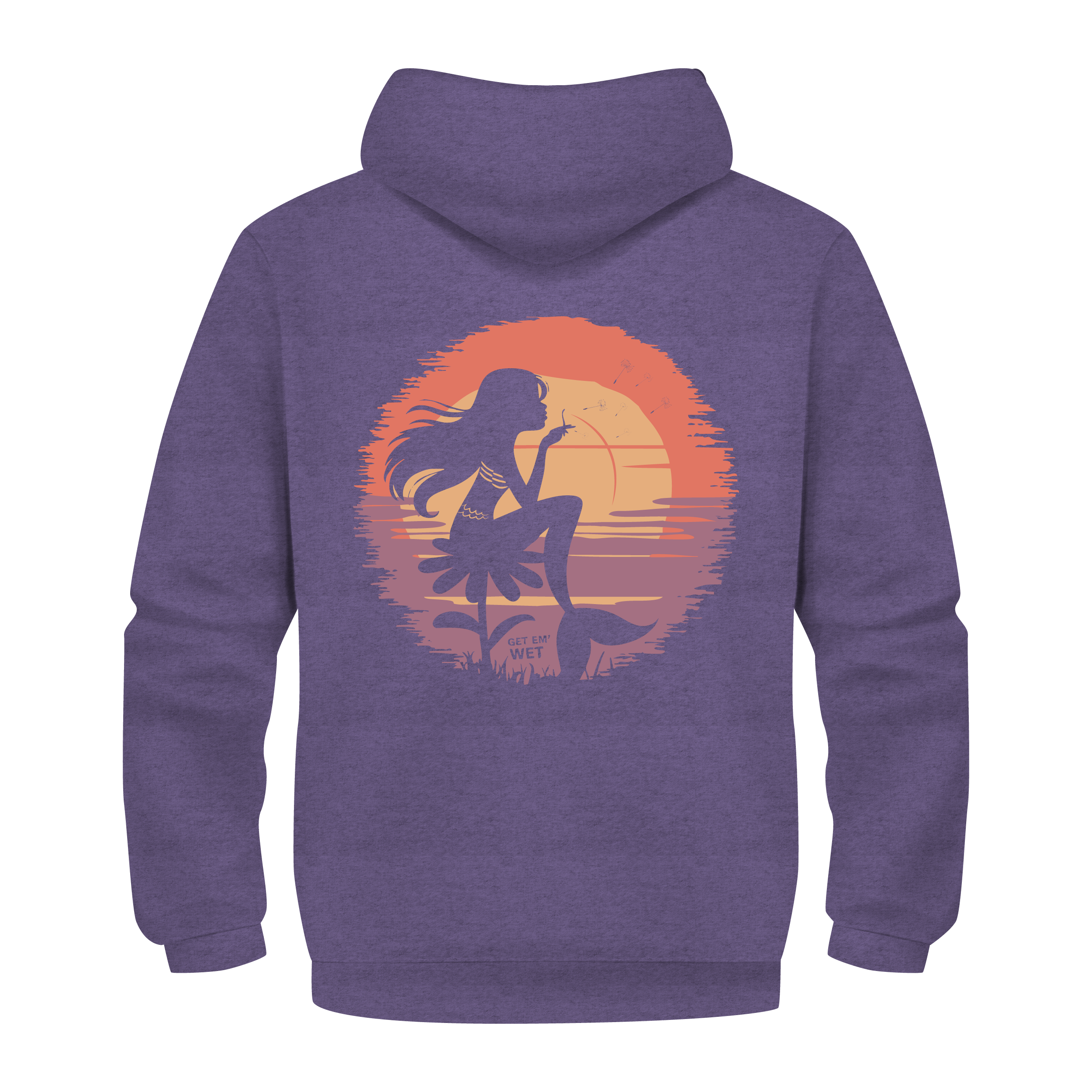 Sunset Mermaid Hoodie