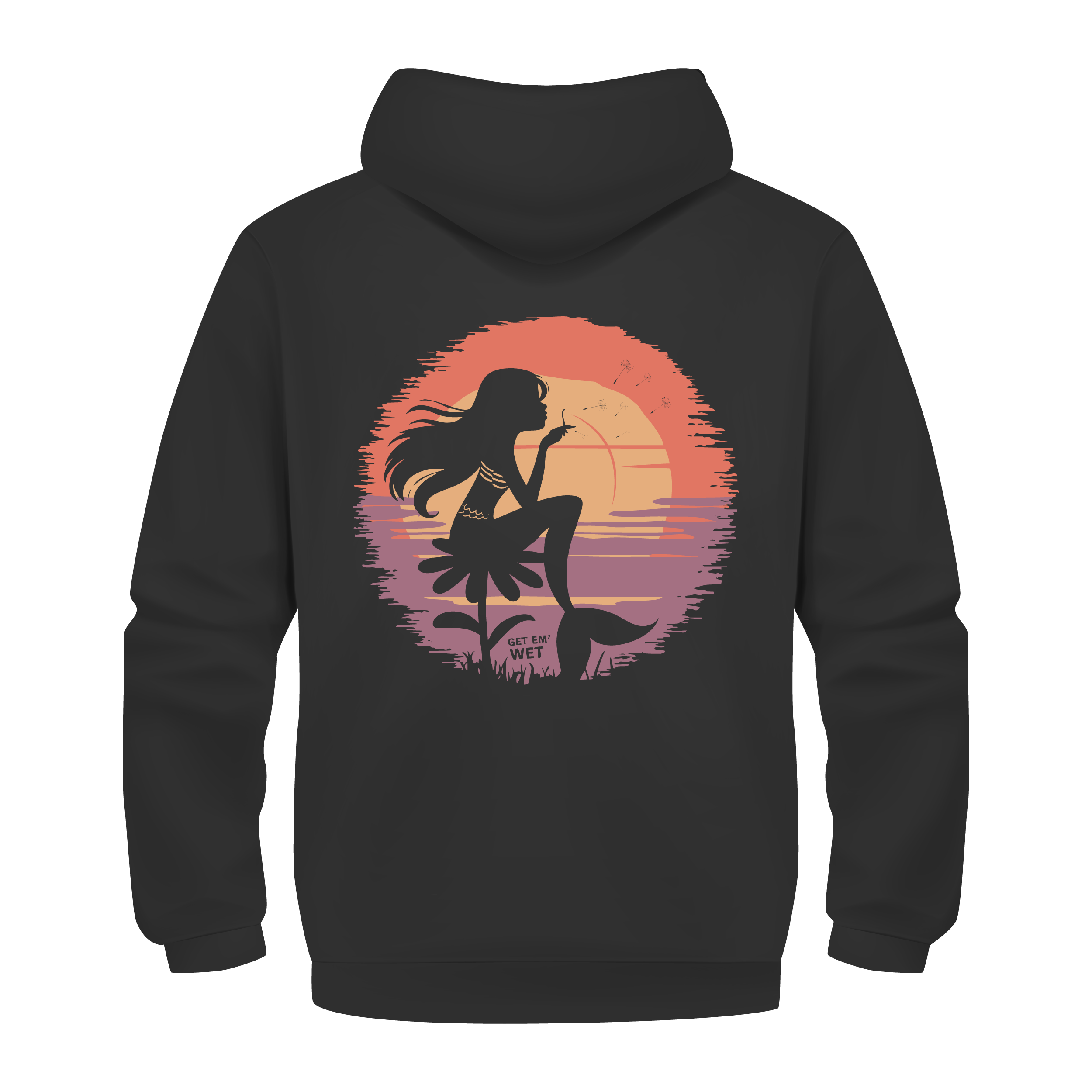 Sunset Mermaid Hoodie