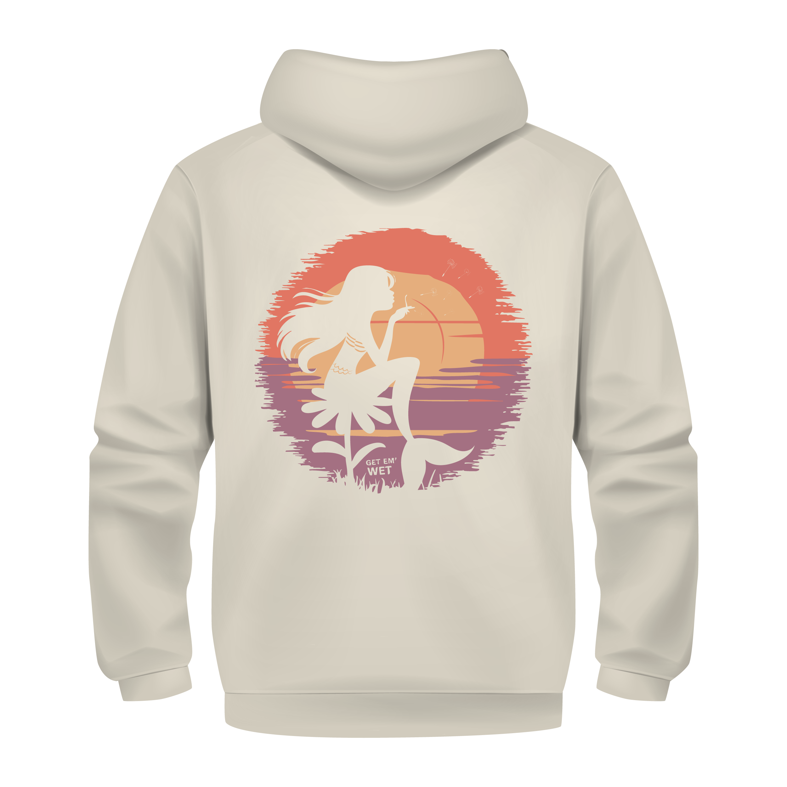 Sunset Mermaid Hoodie
