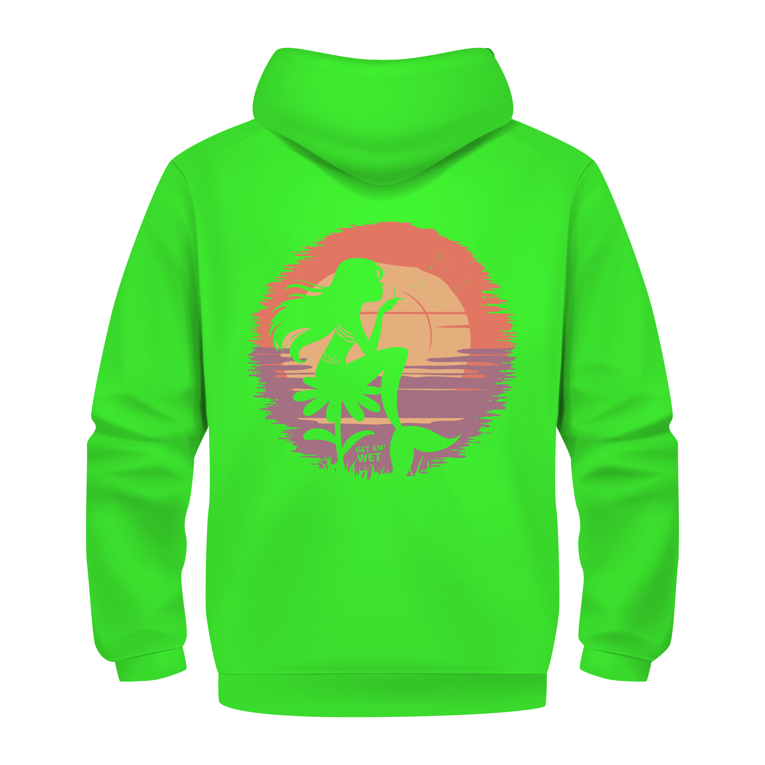 Sunset Mermaid Hoodie