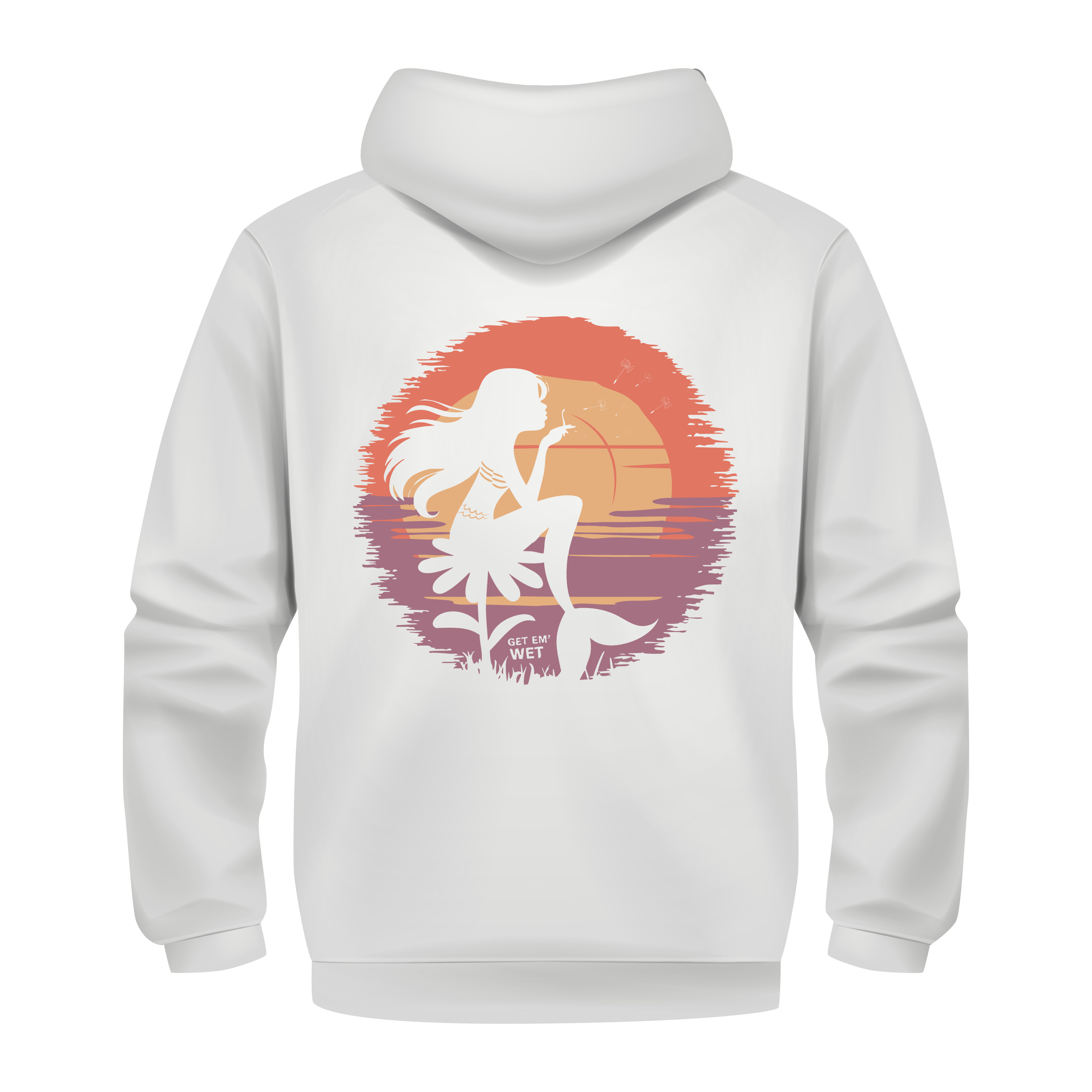 Sunset Mermaid Hoodie