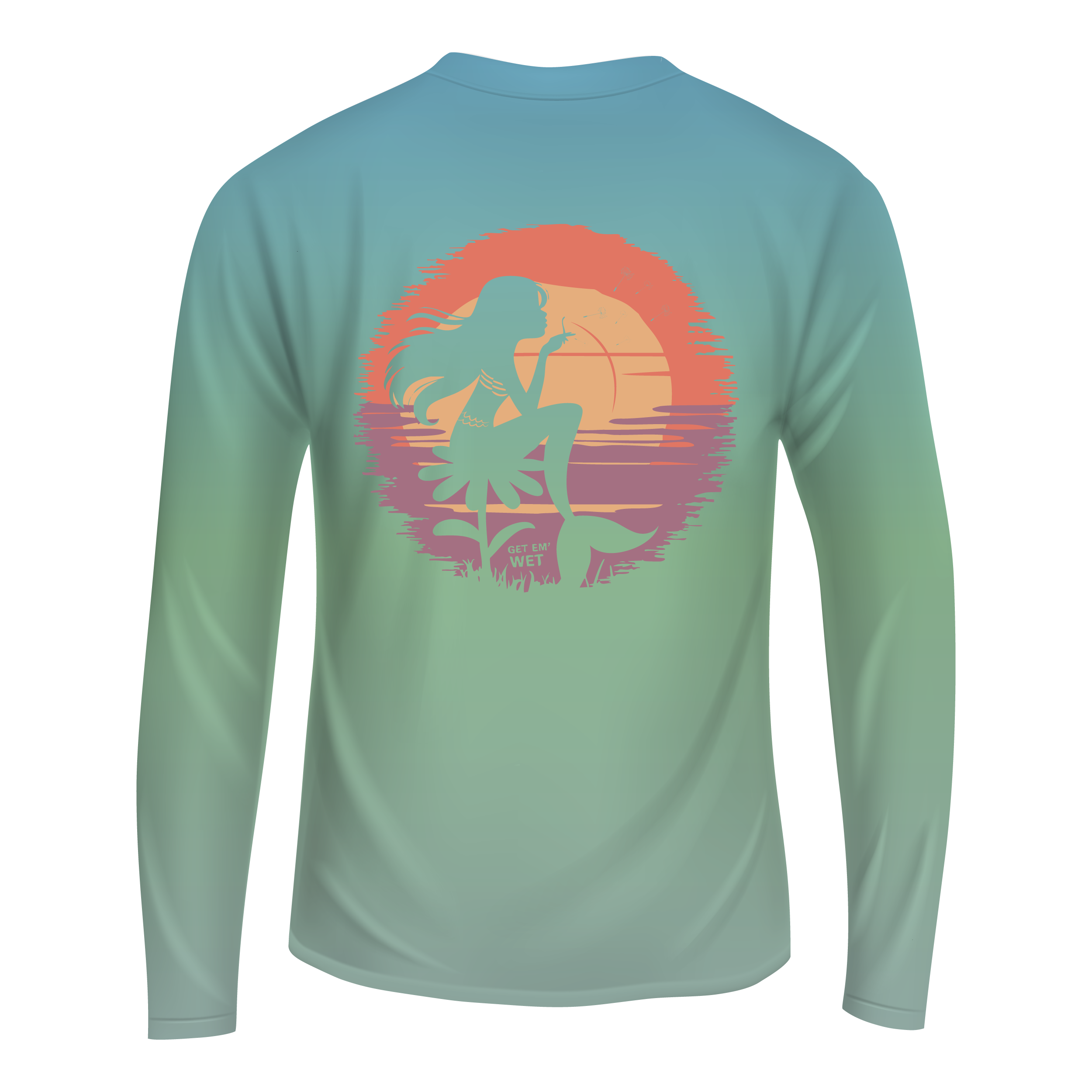 Sunset Mermaid Active Fit