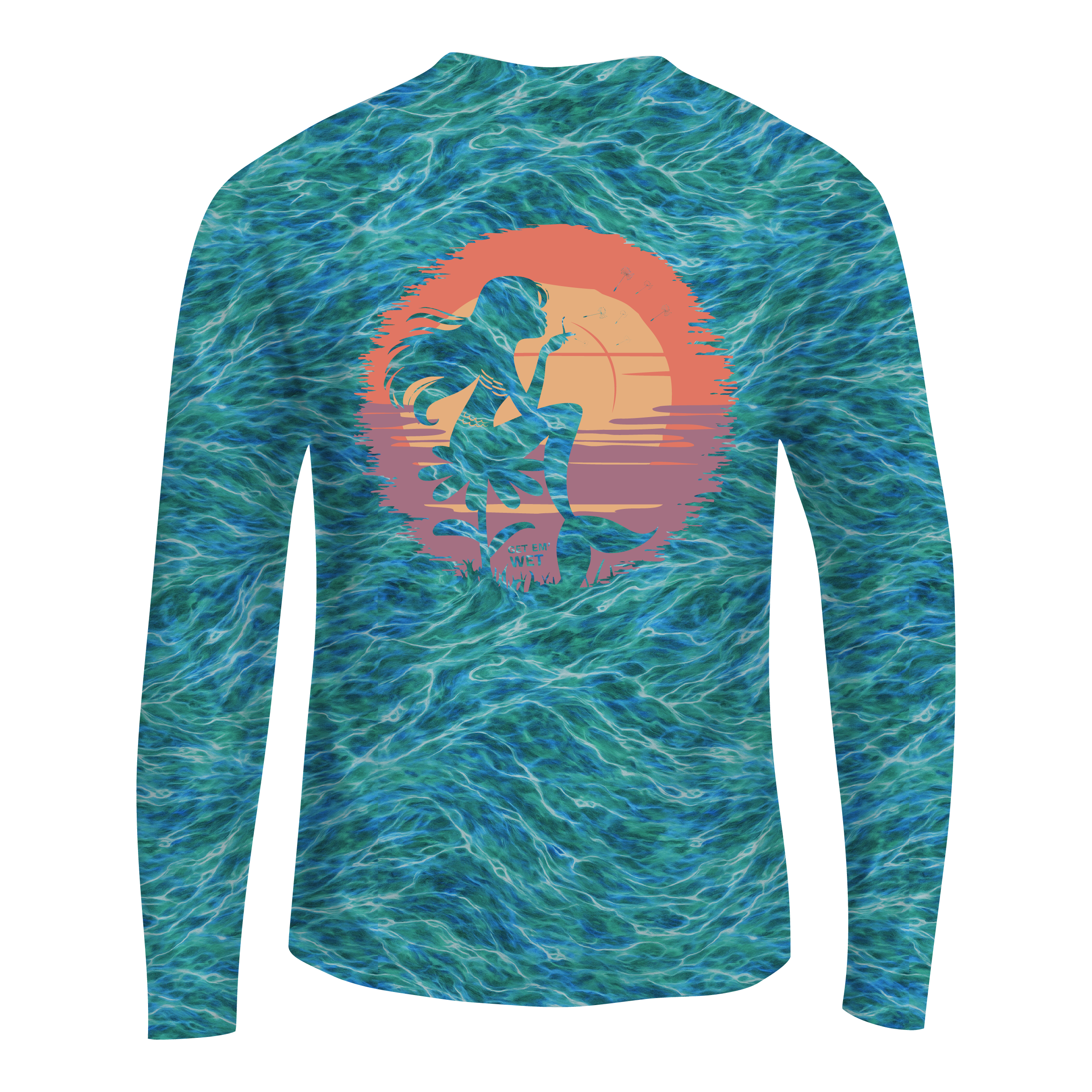 Sunset Mermaid Active Fit