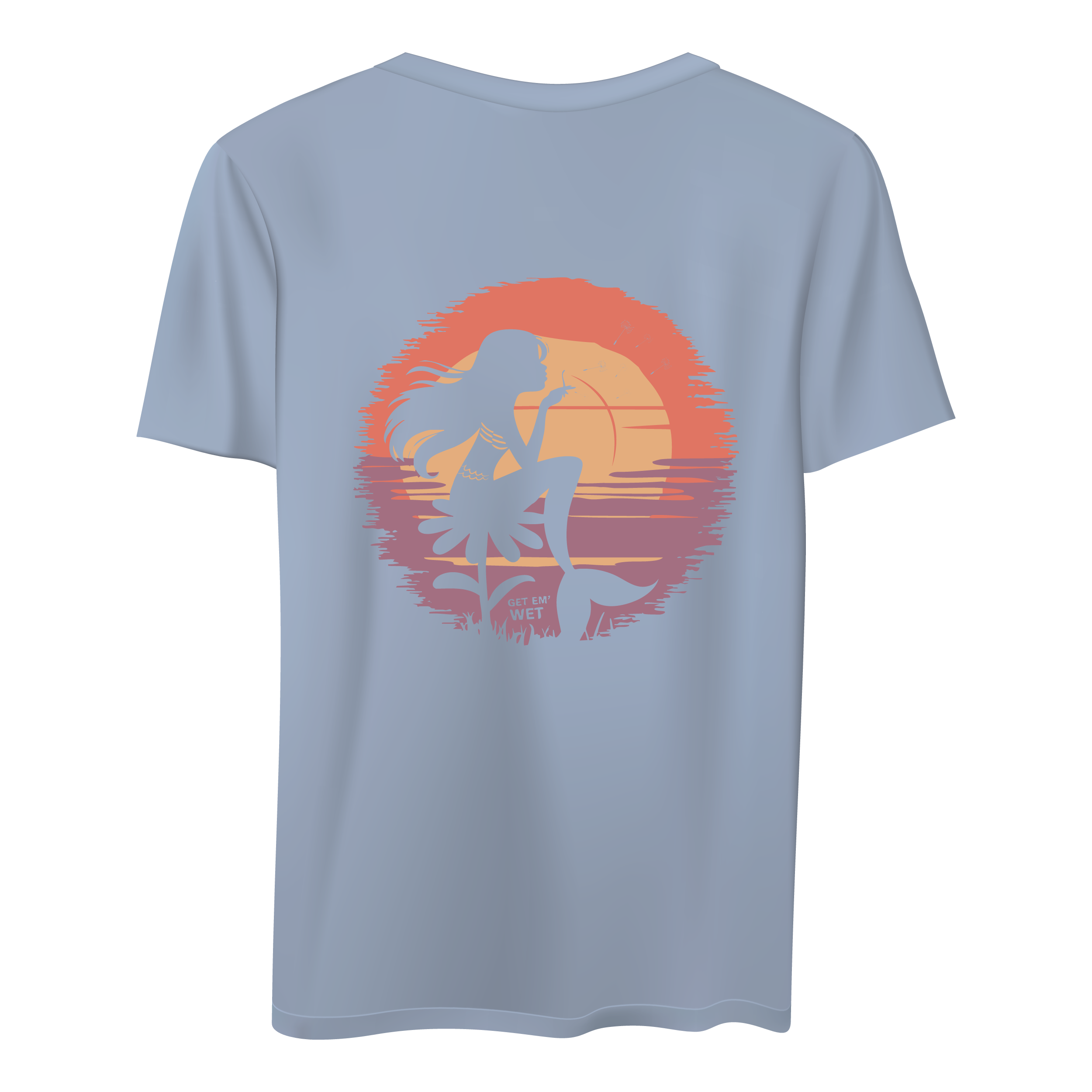 Sunset Mermaid Shirt