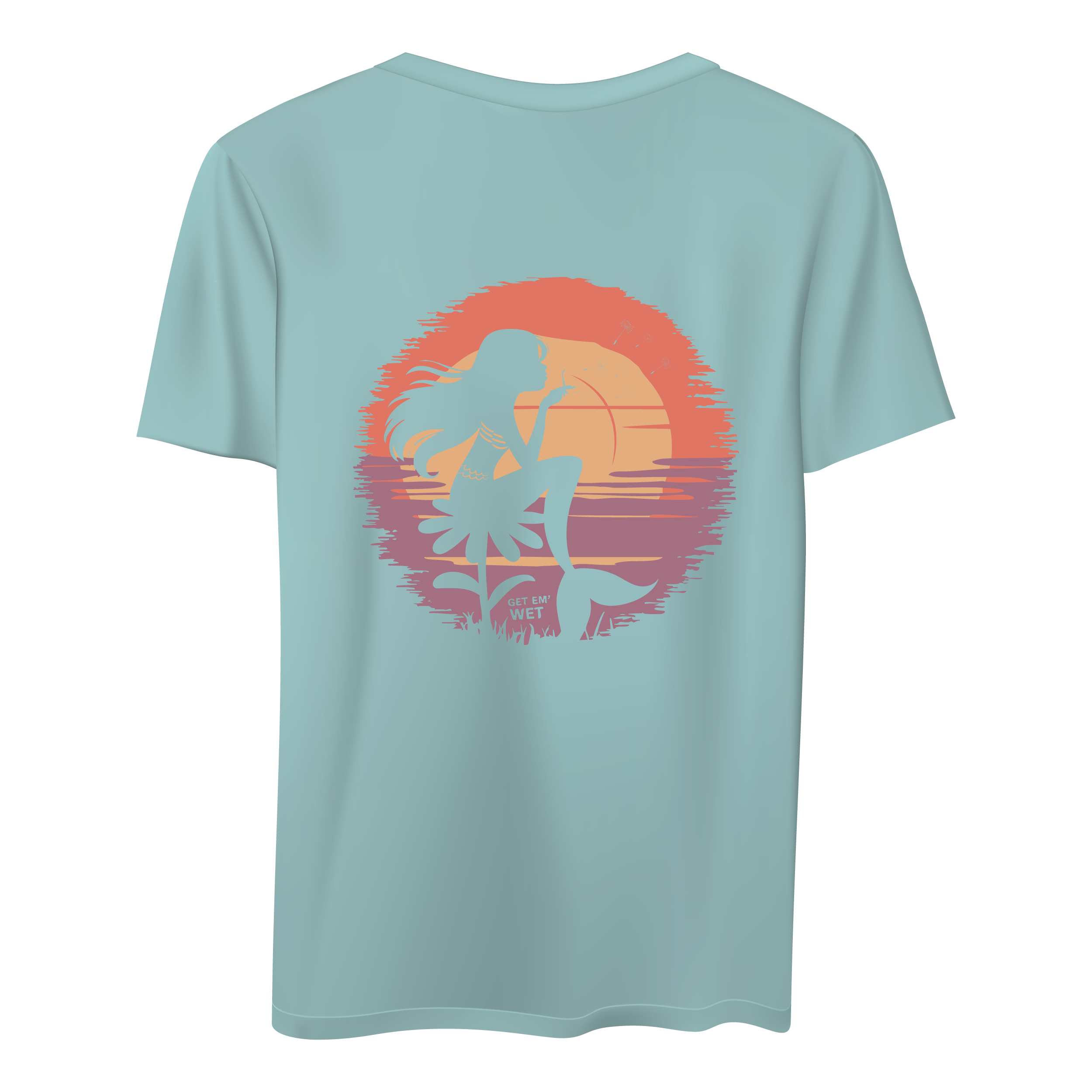 Sunset Mermaid Shirt