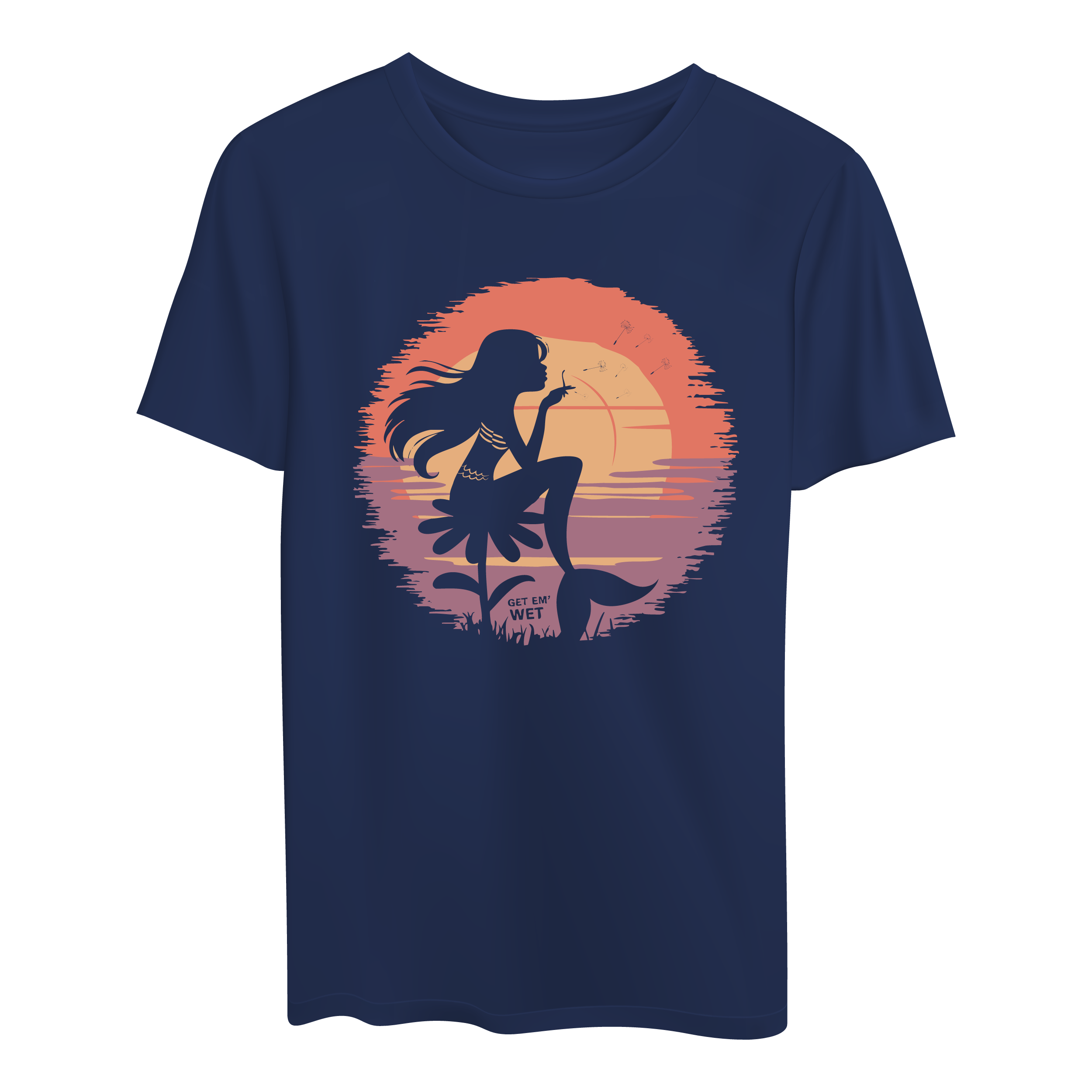 Sunset Mermaid Shirt