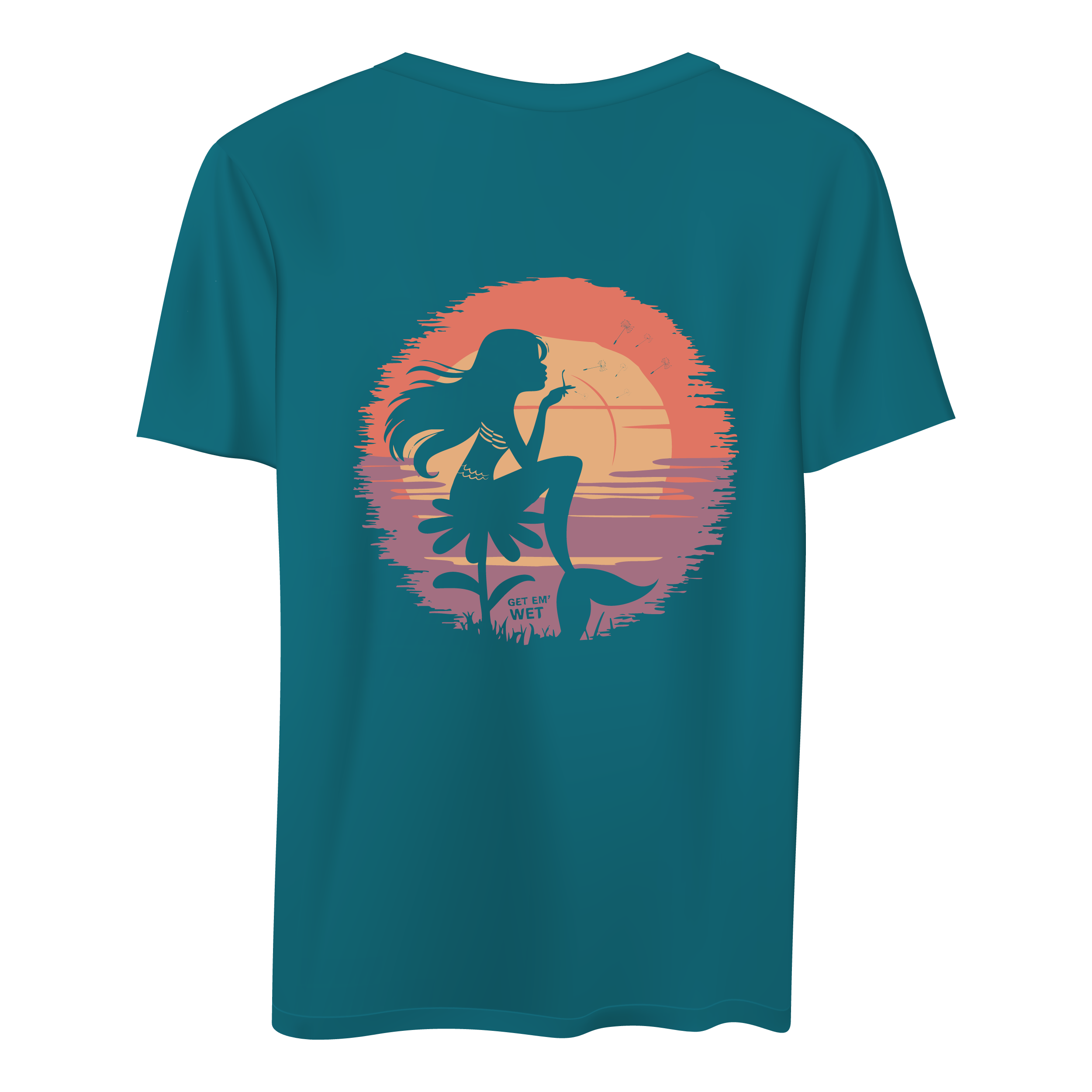 Sunset Mermaid Shirt