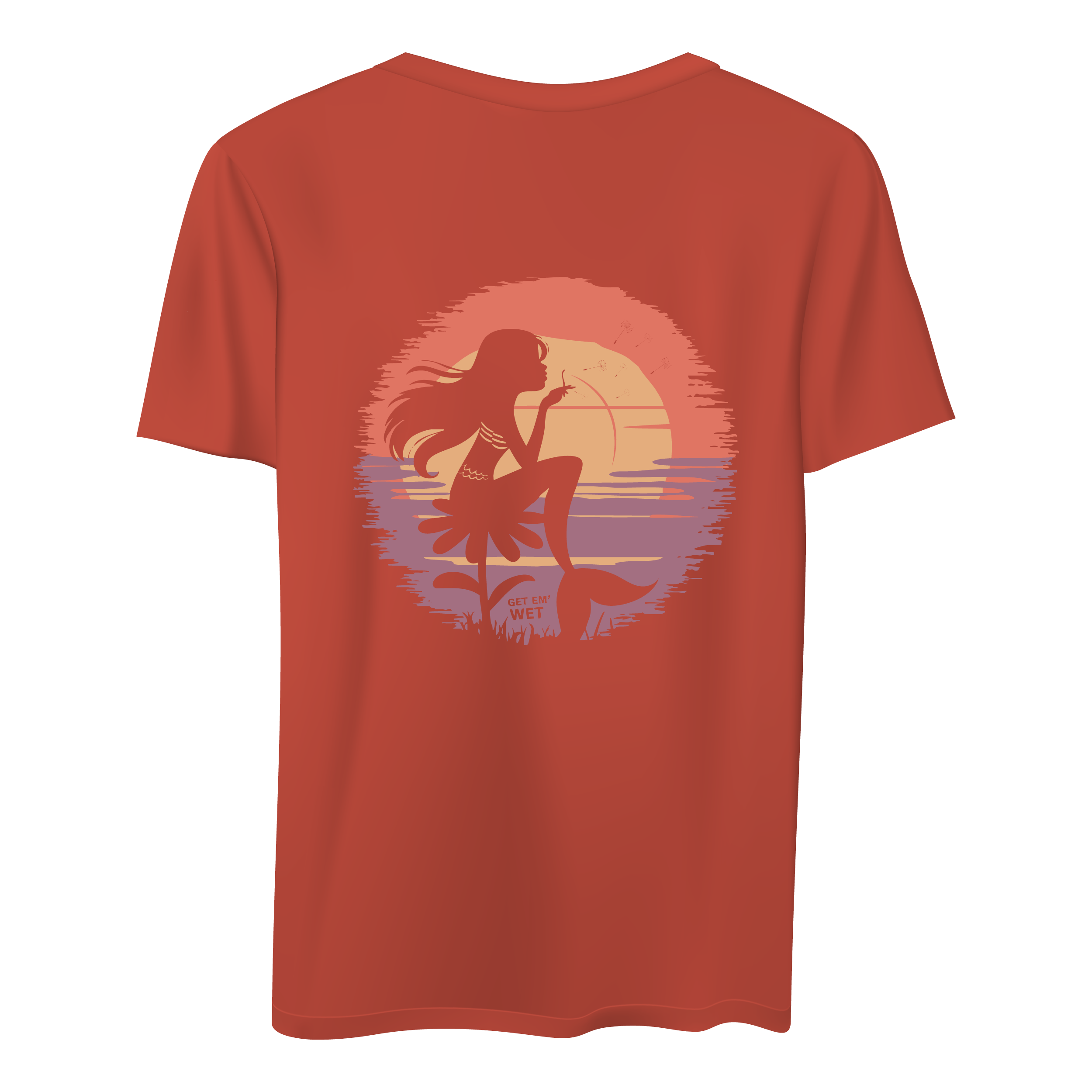 Sunset Mermaid Shirt