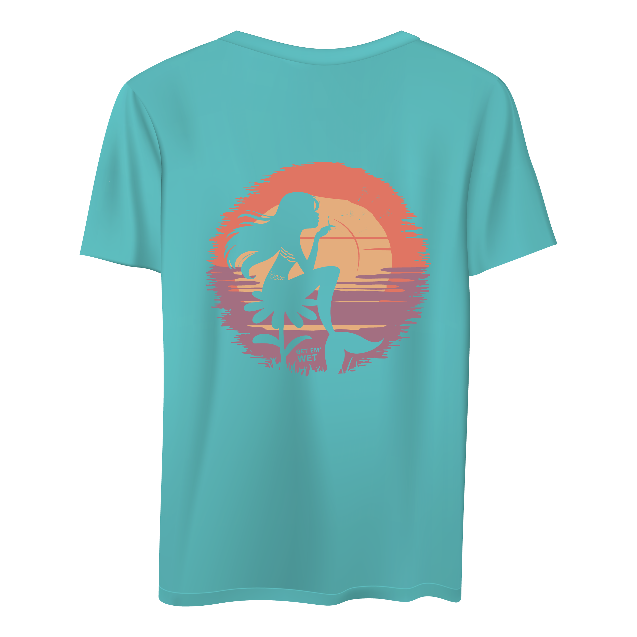 Sunset Mermaid Shirt