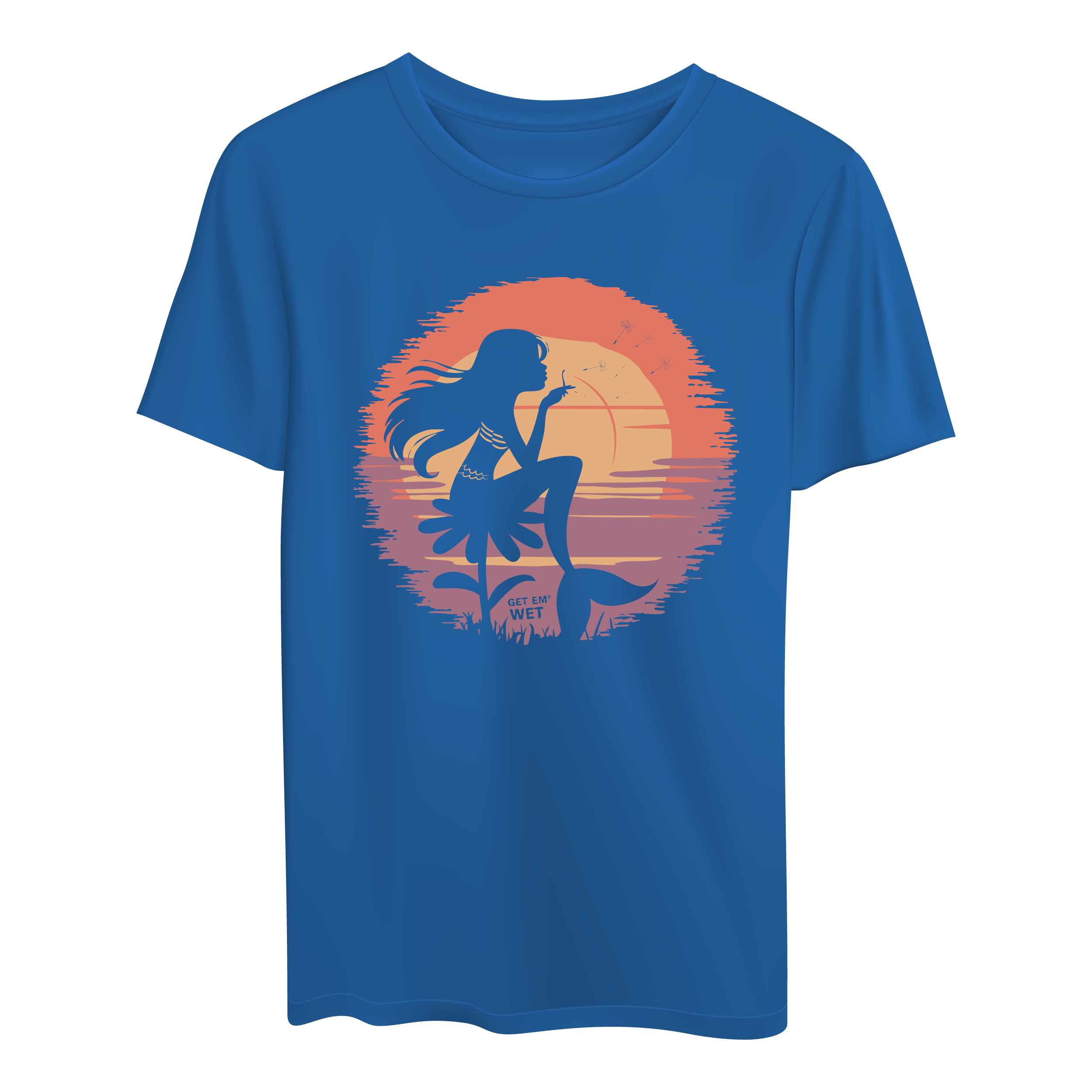 Sunset Mermaid Shirt