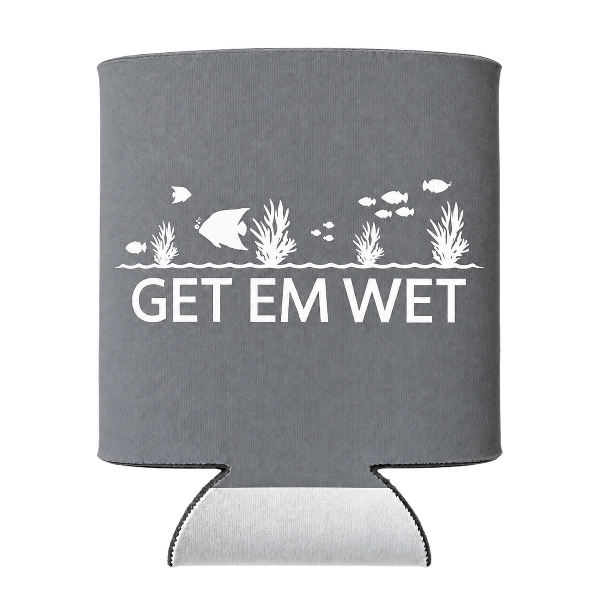 Reef koozie in Gray