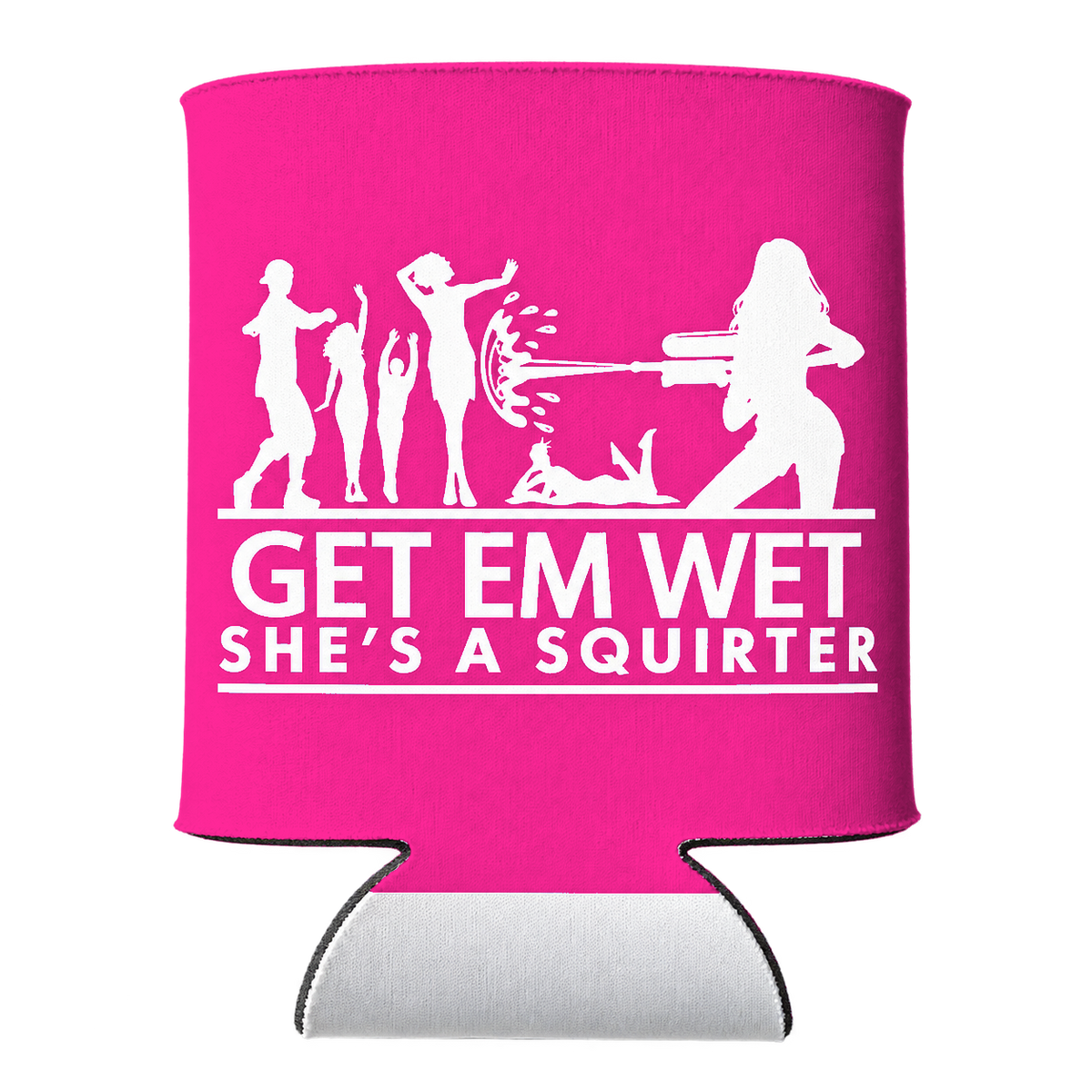 She’s a Squirter Koozie in Pink