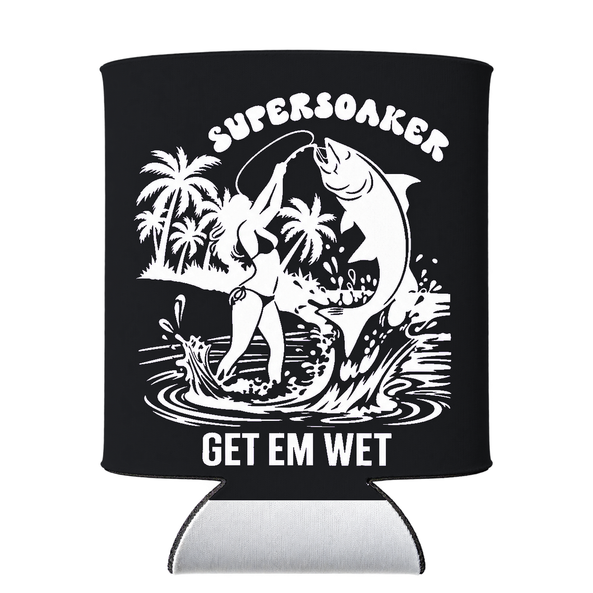 Supersoaker Koozie in Black