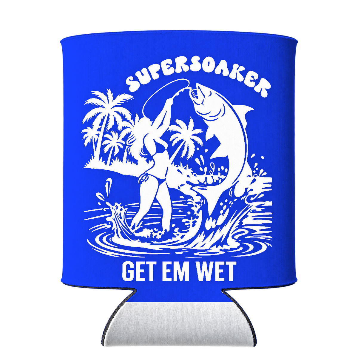 Supersoaker Koozie in Blue