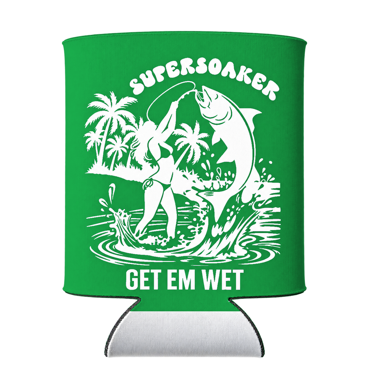 Supersoaker Koozie in Green
